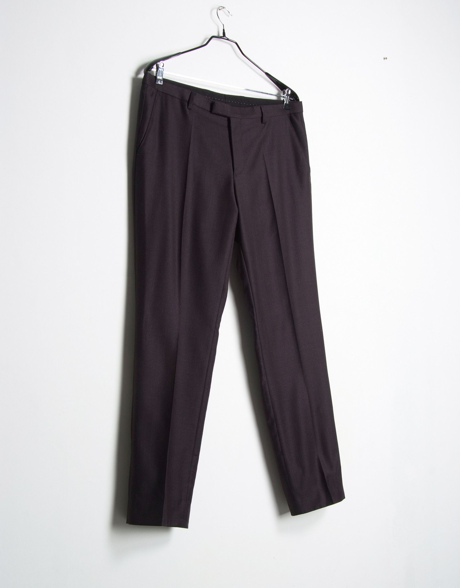 Hugo Boss Hugo Boss Pure Formal Classic Wool Trousers Size 42R - 2 Thumbnail
