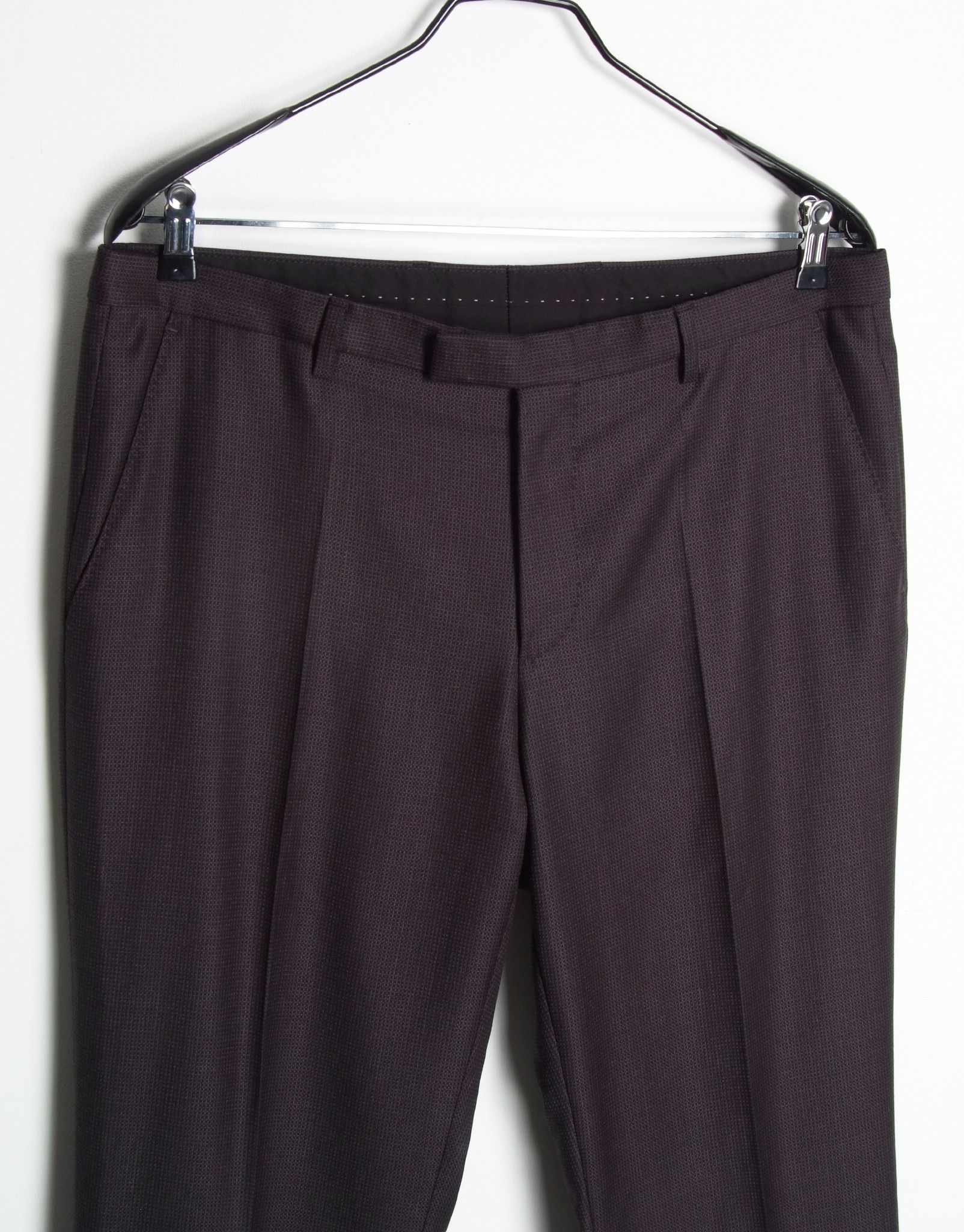 Hugo Boss Hugo Boss Pure Formal Classic Wool Trousers Size 42R - 3 Thumbnail