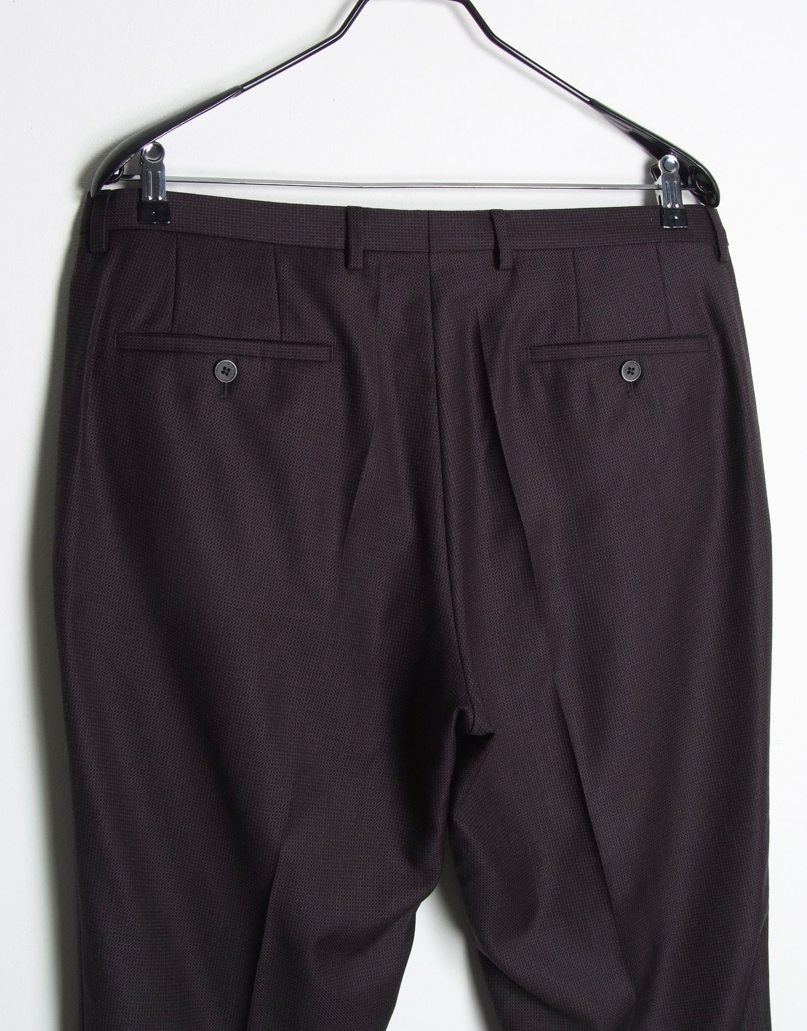 Hugo Boss Hugo Boss Pure Formal Classic Wool Trousers Size 42R - 5 Thumbnail