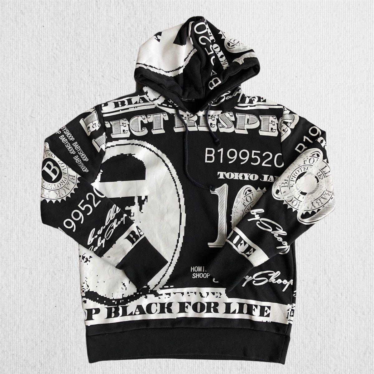 Japanese Brand Baby Shoop Over Print Hoodie | Grailed