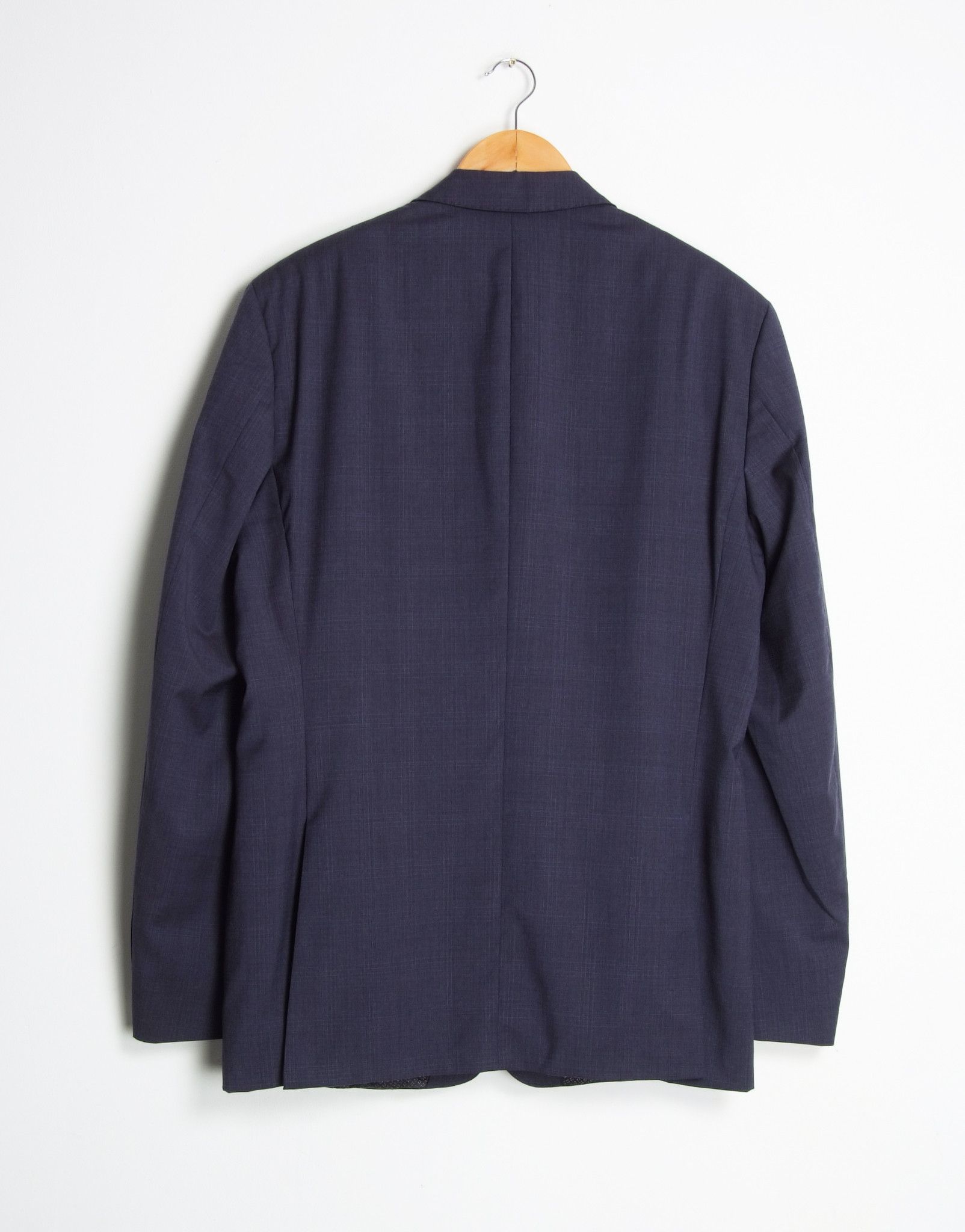 Hugo Boss Hugo Boss x Reda Navy Pure Wool Blazer Jacket Size 42R - 2 Thumbnail