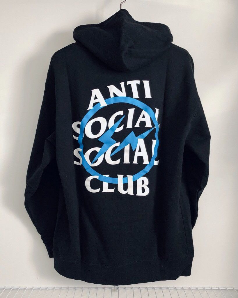 Anti Social Social Club × Fragment Design ASSC x Fragment Blue