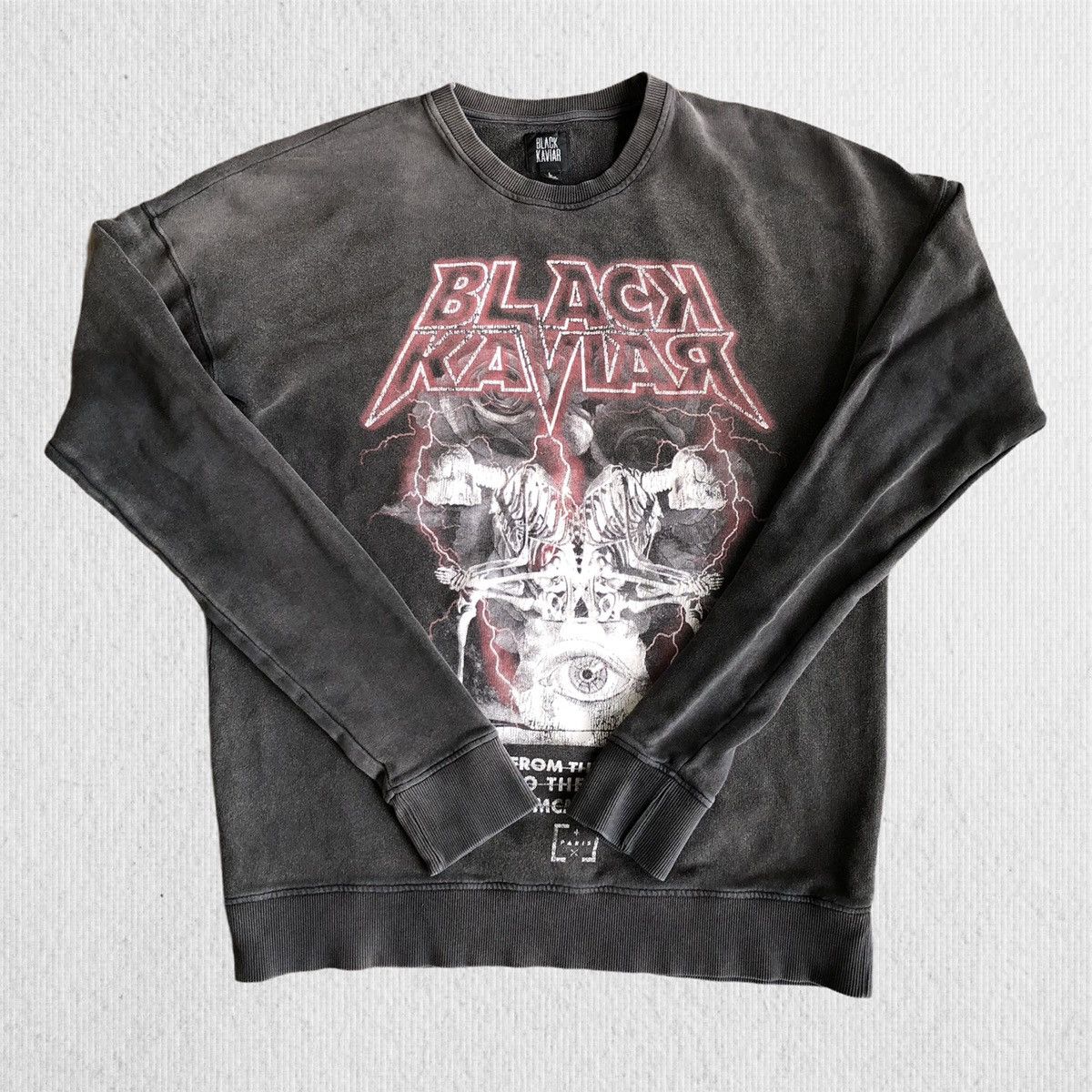 Japanese Brand Black Kaviar SweatShirt Size US L / EU 52-54 / 3 - 1 Thumbnail