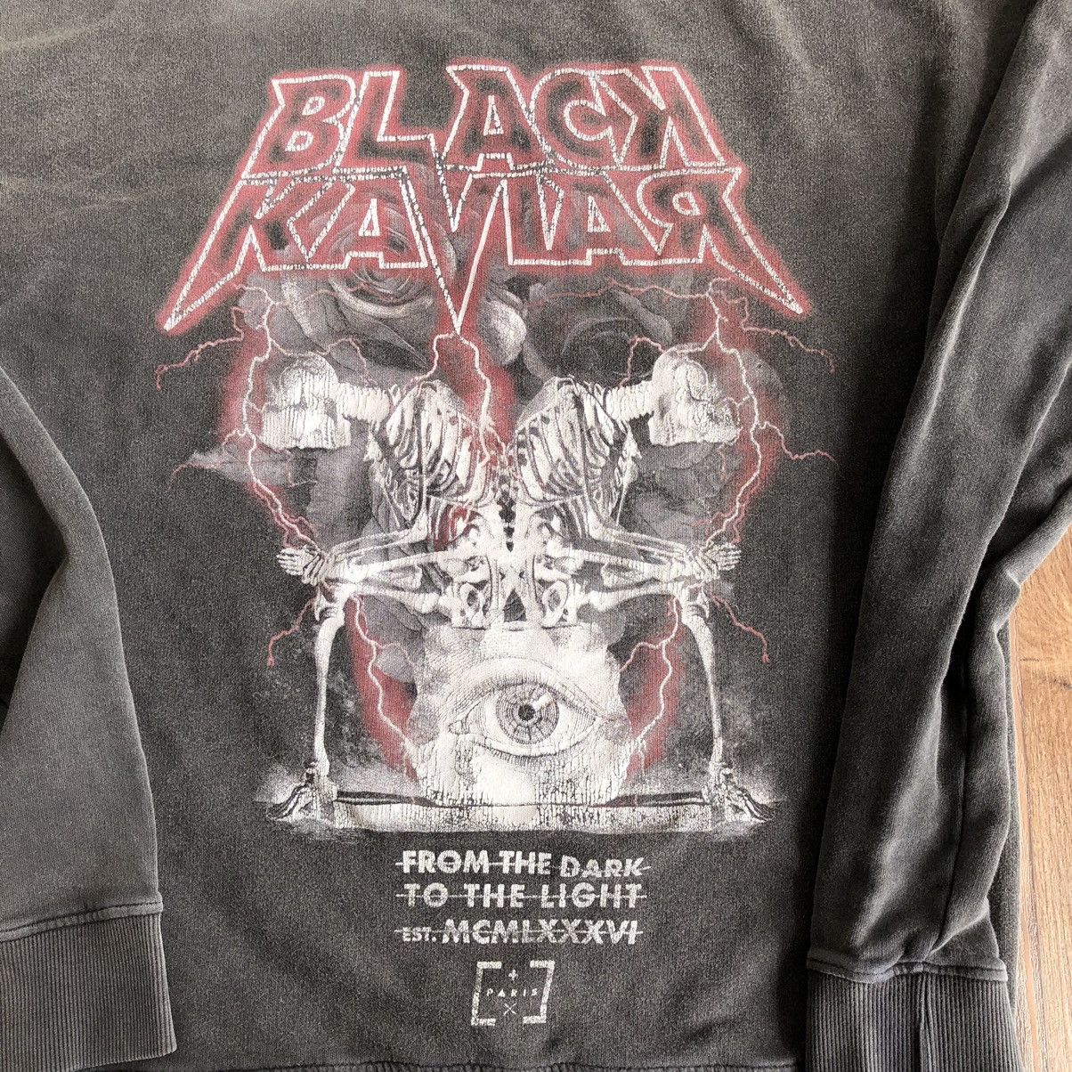 Japanese Brand Black Kaviar SweatShirt Size US L / EU 52-54 / 3 - 2 Thumbnail