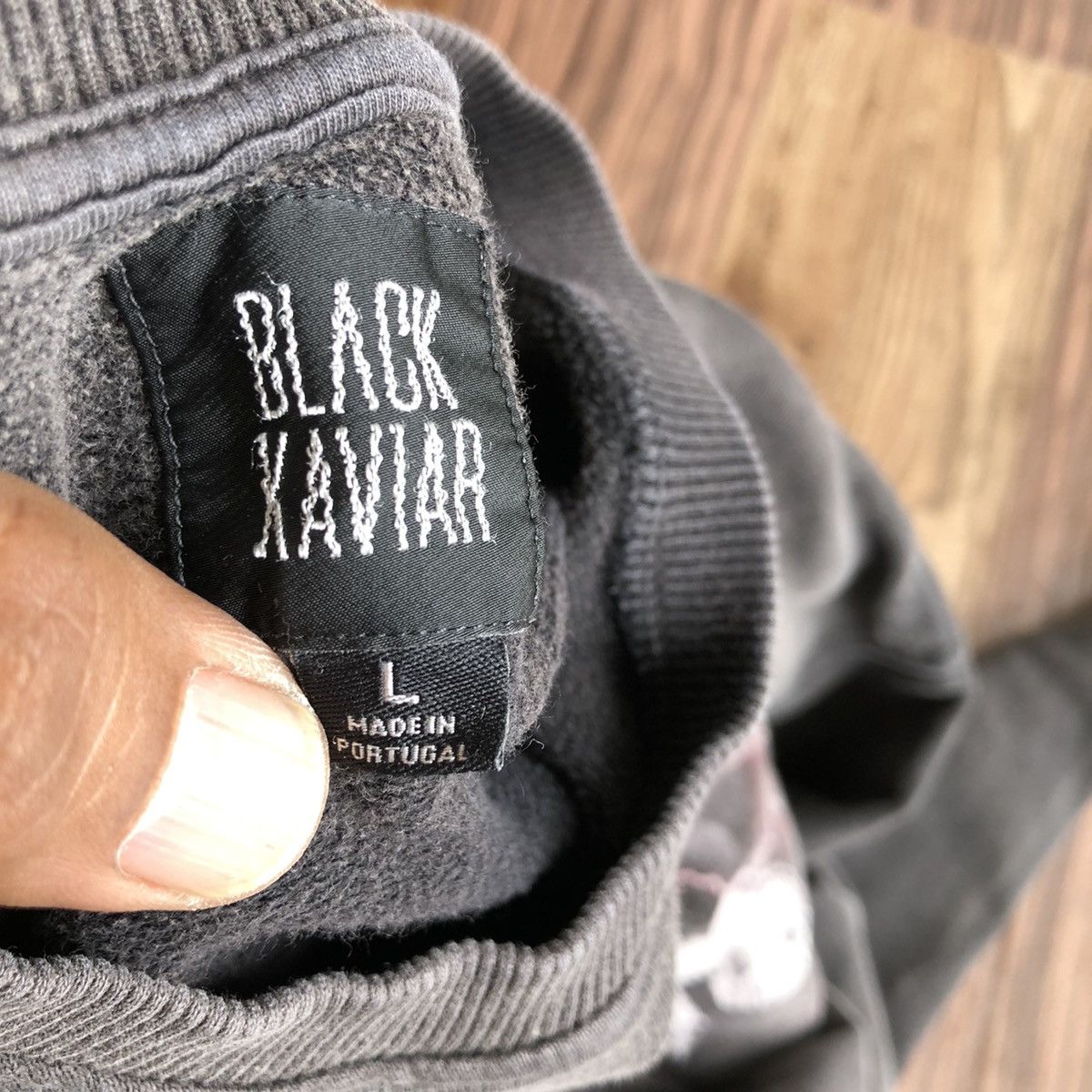 Japanese Brand Black Kaviar SweatShirt Size US L / EU 52-54 / 3 - 5 Thumbnail