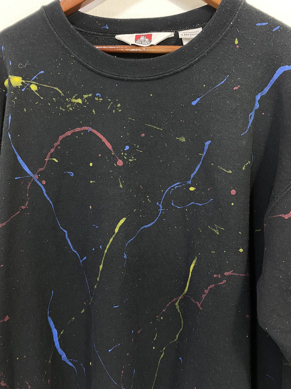 Ben Davis Vintage Ben Davis Splash Pant Sweatshirt Design Size US L / EU 52-54 / 3 - 4 Thumbnail