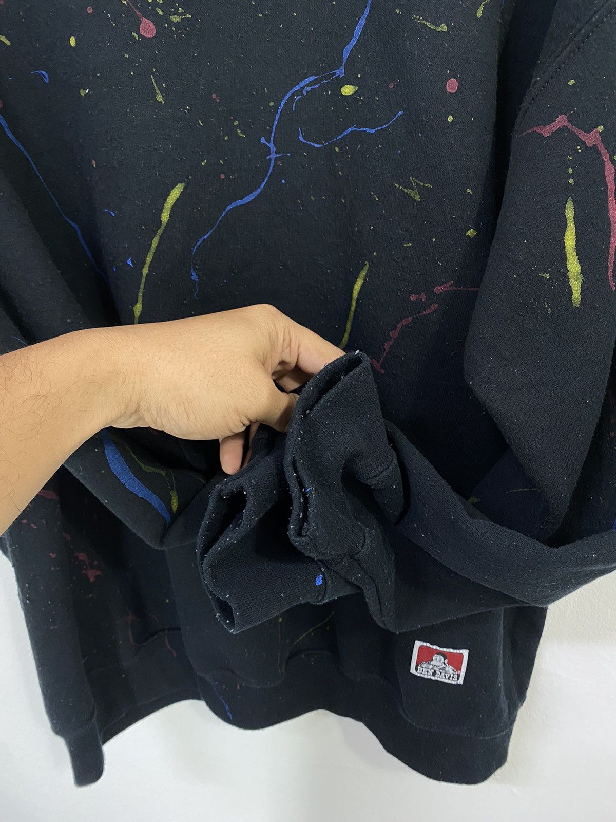 Ben Davis Vintage Ben Davis Splash Pant Sweatshirt Design Size US L / EU 52-54 / 3 - 5 Thumbnail