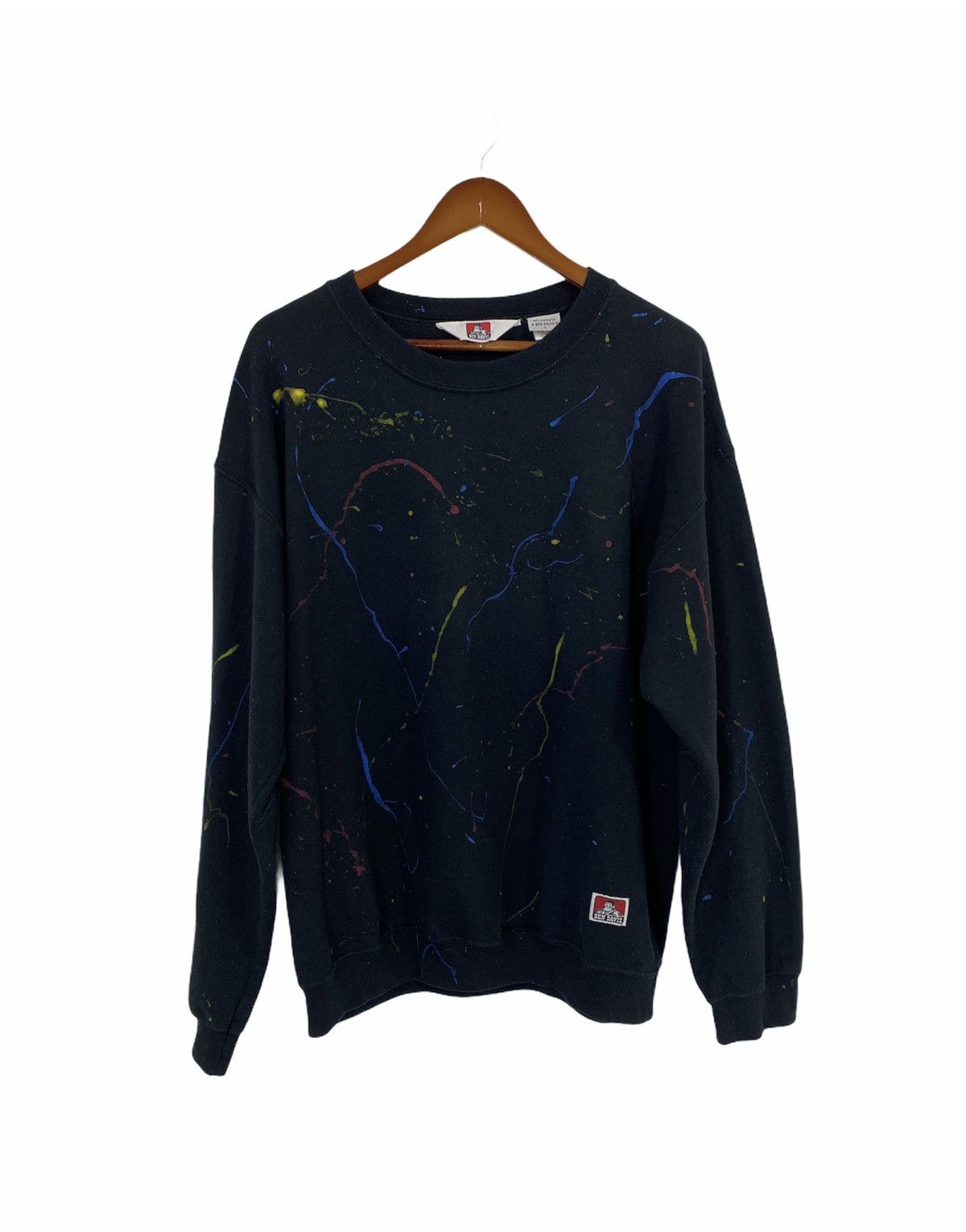 Ben Davis Vintage Ben Davis Splash Pant Sweatshirt Design Size US L / EU 52-54 / 3 - 1 Thumbnail