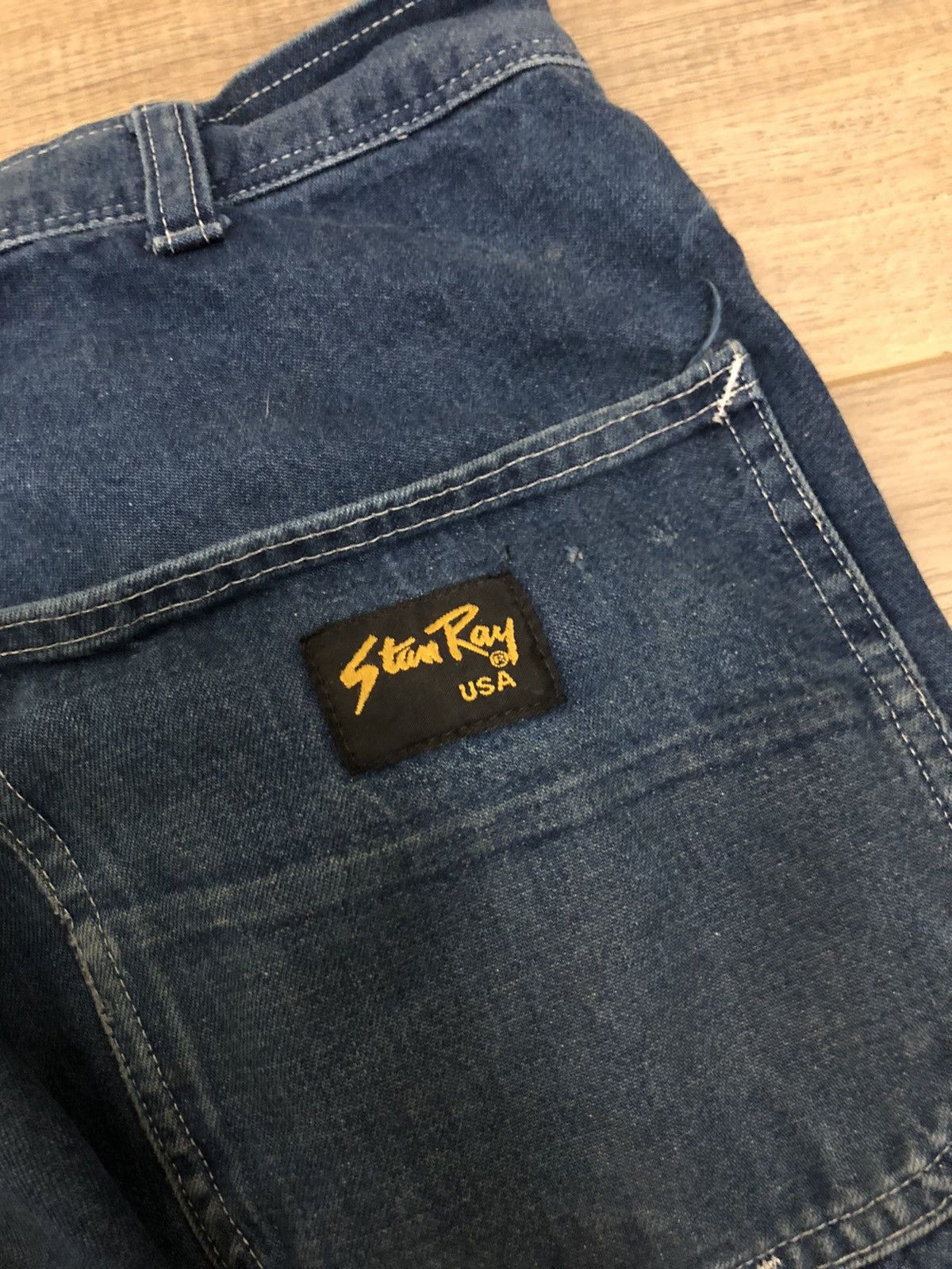 Stan Ray Stan Ray OG Indigo Denim Carpenter 32 Cropped Size US 32 / EU 48 - 4 Thumbnail