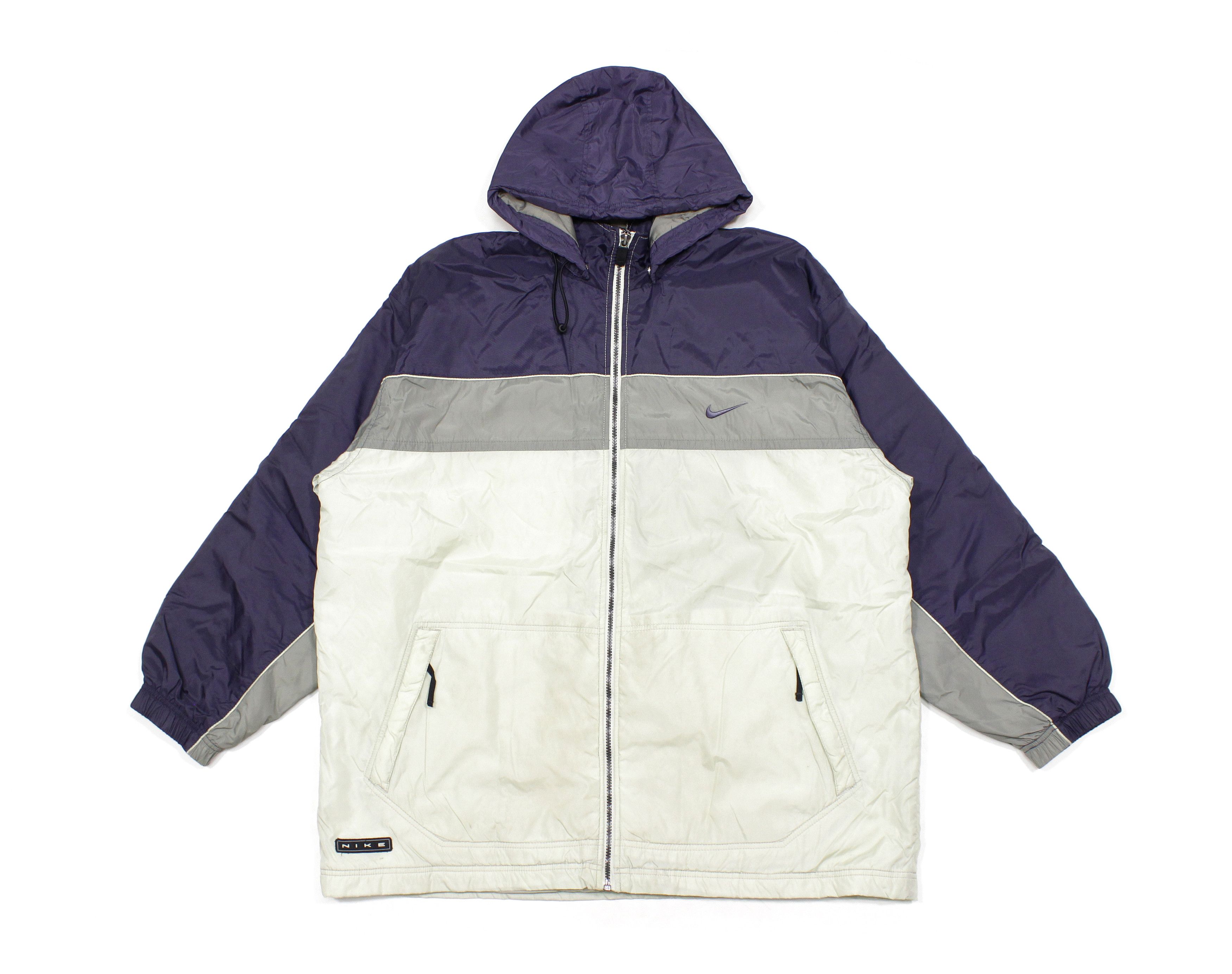 Nike 90S Embroidered Big Logo Swoosh Warm Jacket Size US XL / EU 56 / 4 - 2 Thumbnail