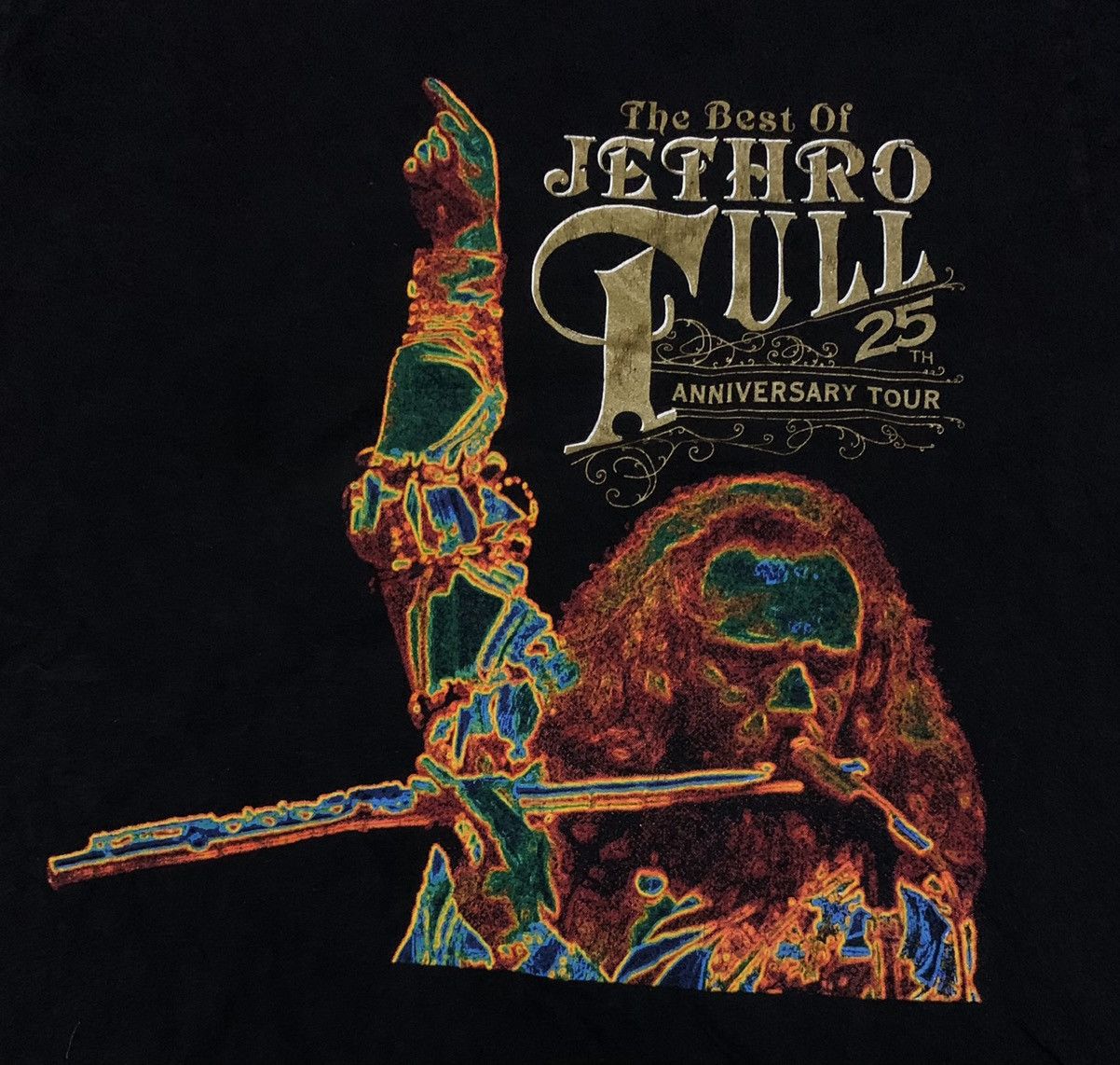 Band Tees Rare Design Vintage Rock Band Jethro Tull T-shirt 1990s Size US L / EU 52-54 / 3 - 3 Thumbnail