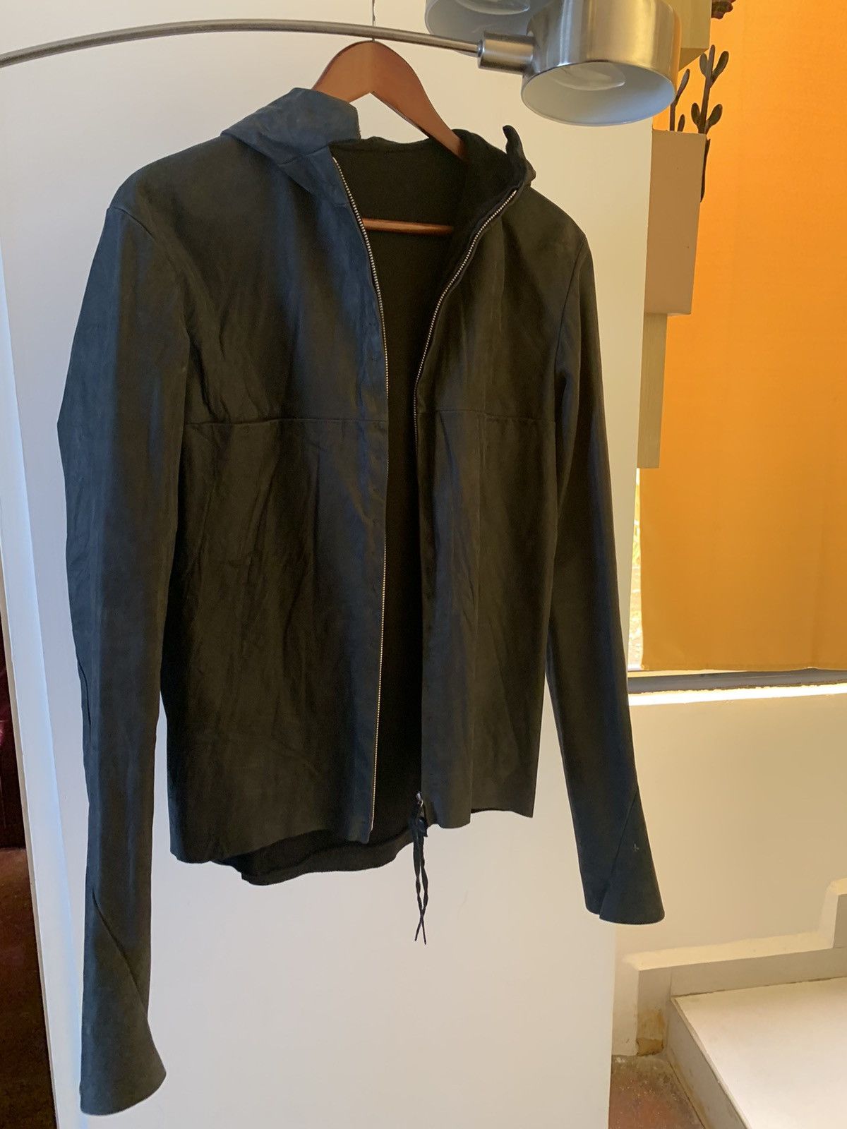 Ma+ Aviator Hooded Leather Jacket Size US M / EU 48-50 / 2 - 2 Preview
