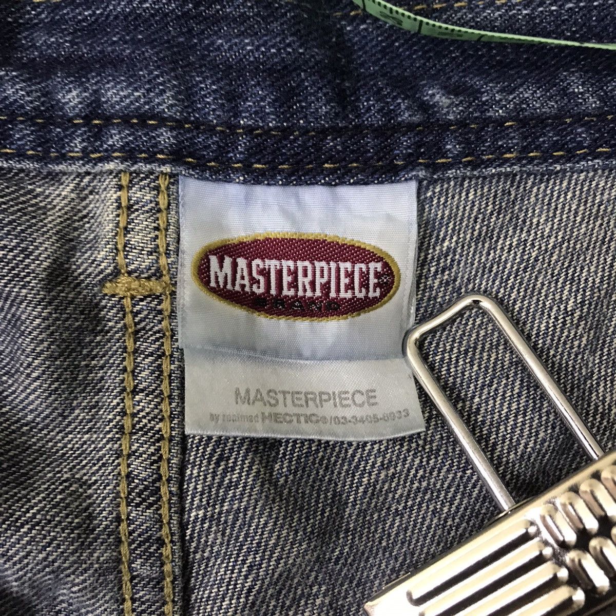 Japanese Brand Masterpiece Denim Jeans 38x31 Made in Japan Size US 38 / EU 54 - 21 Thumbnail