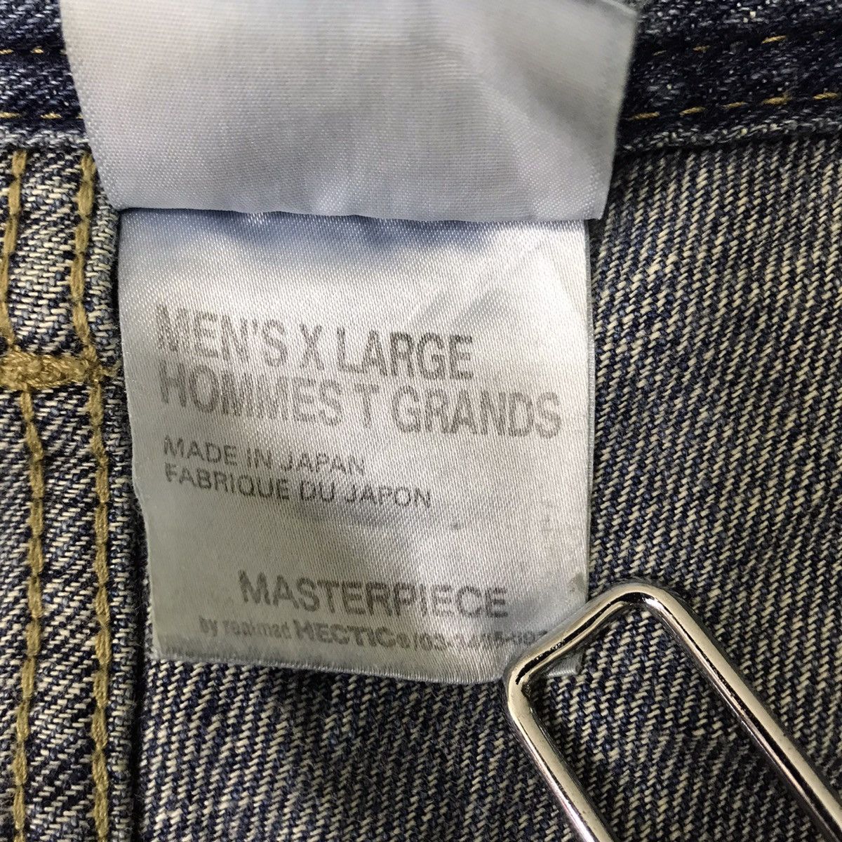 Japanese Brand Masterpiece Denim Jeans 38x31 Made in Japan Size US 38 / EU 54 - 22 Thumbnail