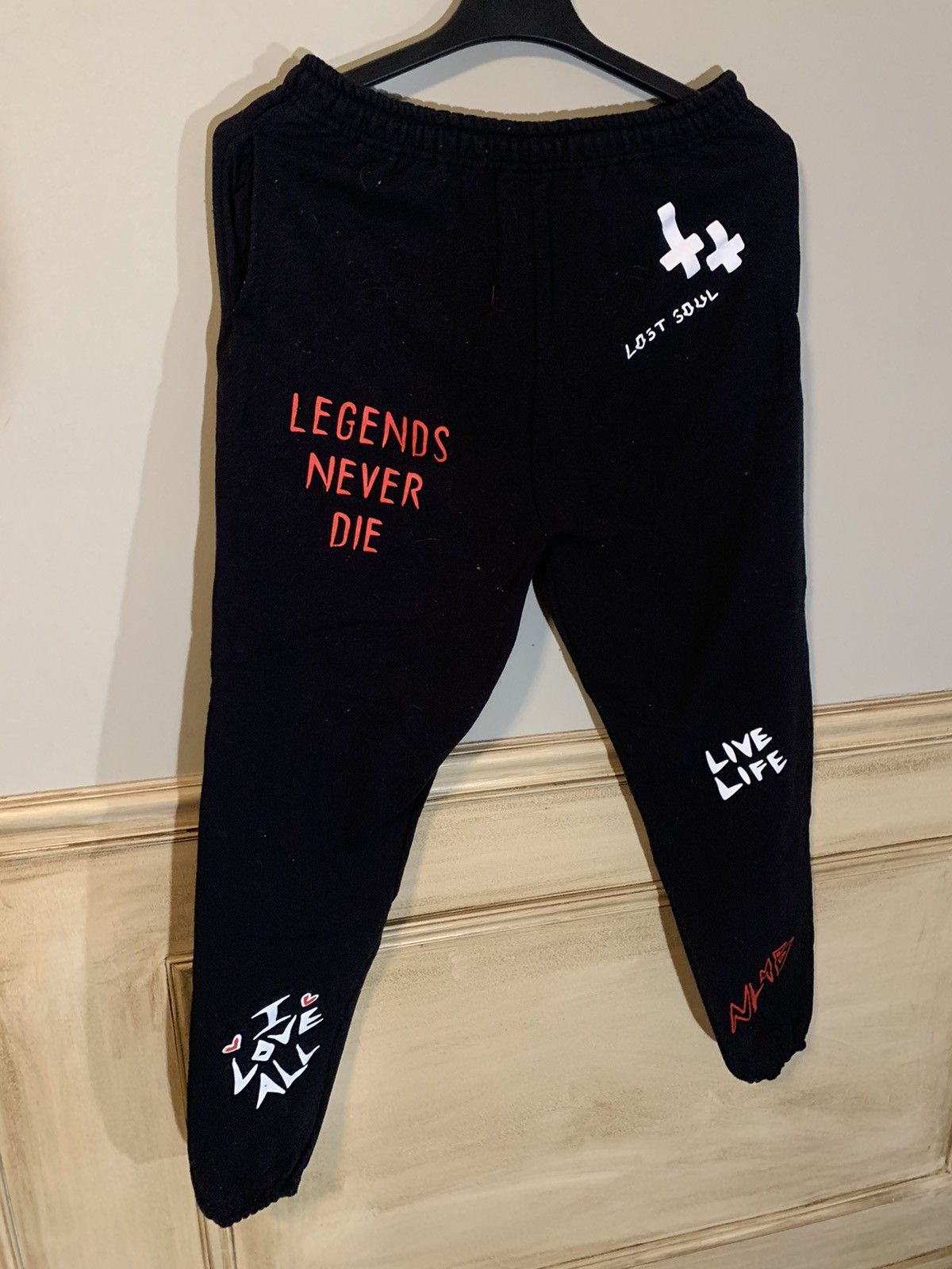 999 Club Juice Wrld Legends Never Die Sweatpants Grailed