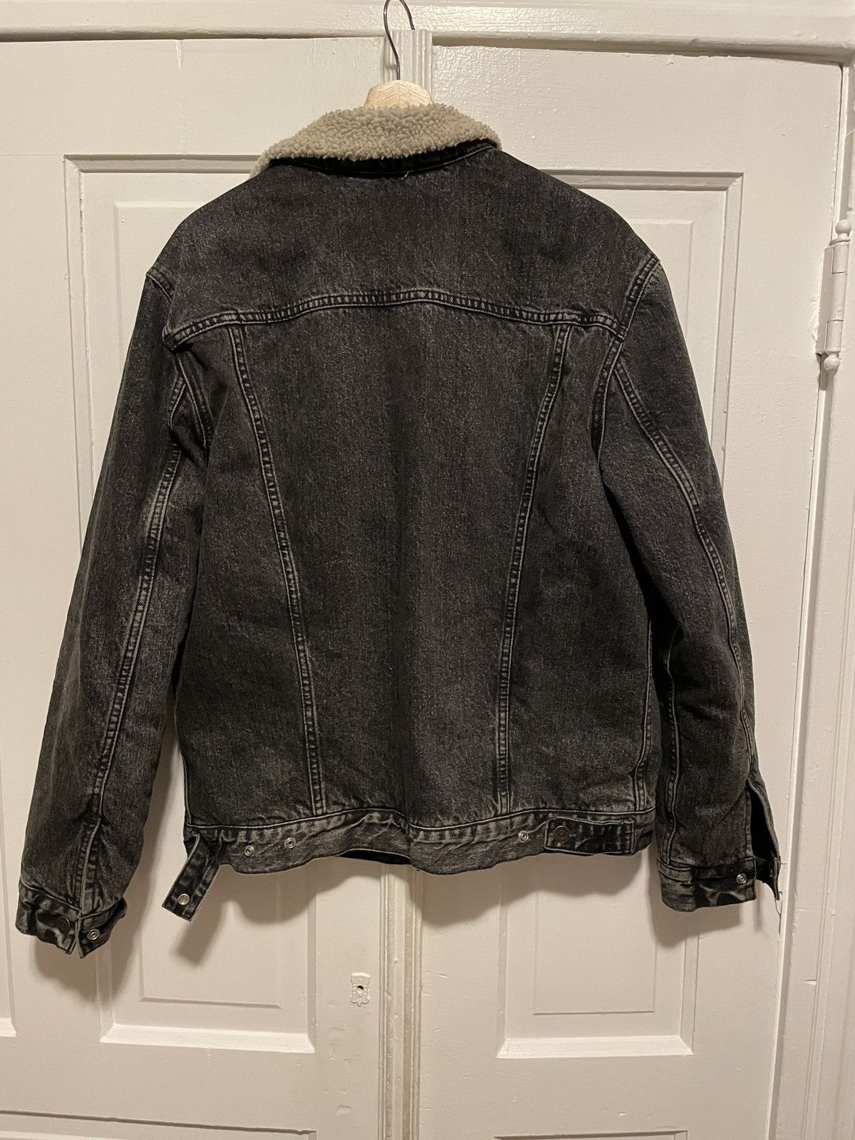 Levi's Vintage Levi’s Sherpa jean jacket black large Size US L / EU 52-54 / 3 - 5 Thumbnail