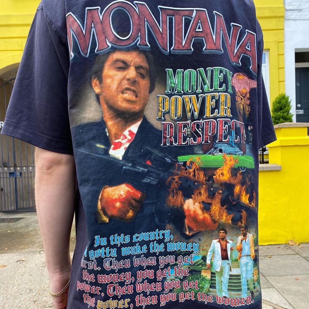 Marino Morwood × Rap Tees Marino Morwood Scarface Tony Montana Tee  