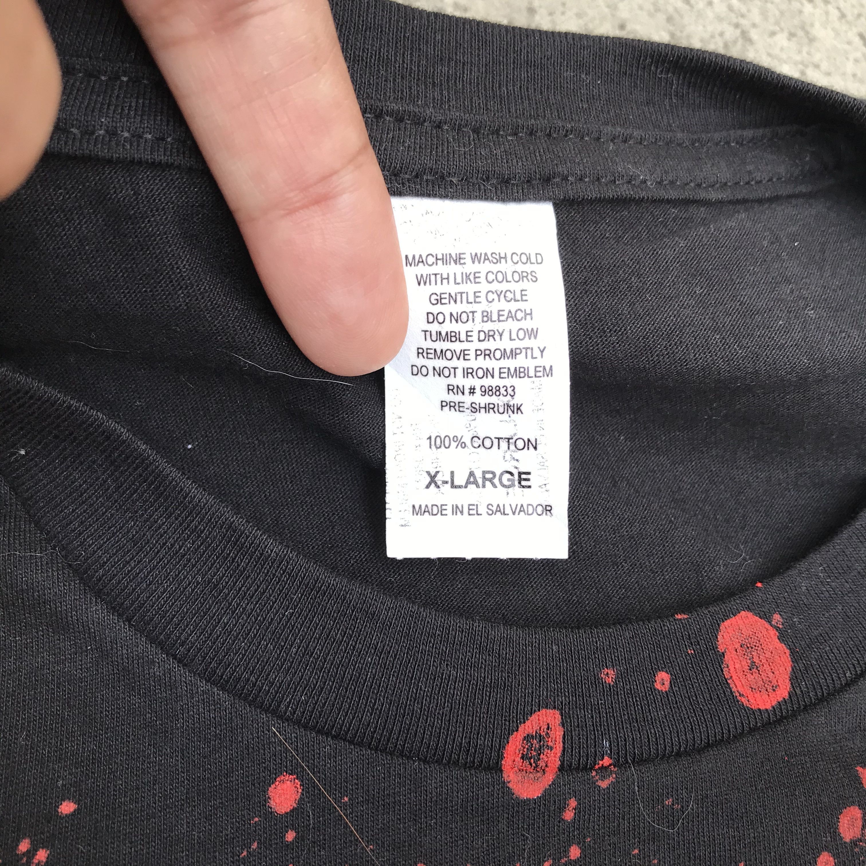 Expert Horror Vintage Y2K Dexter tv series Movie Tee crime drama XL Size US XL / EU 56 / 4 - 4 Thumbnail