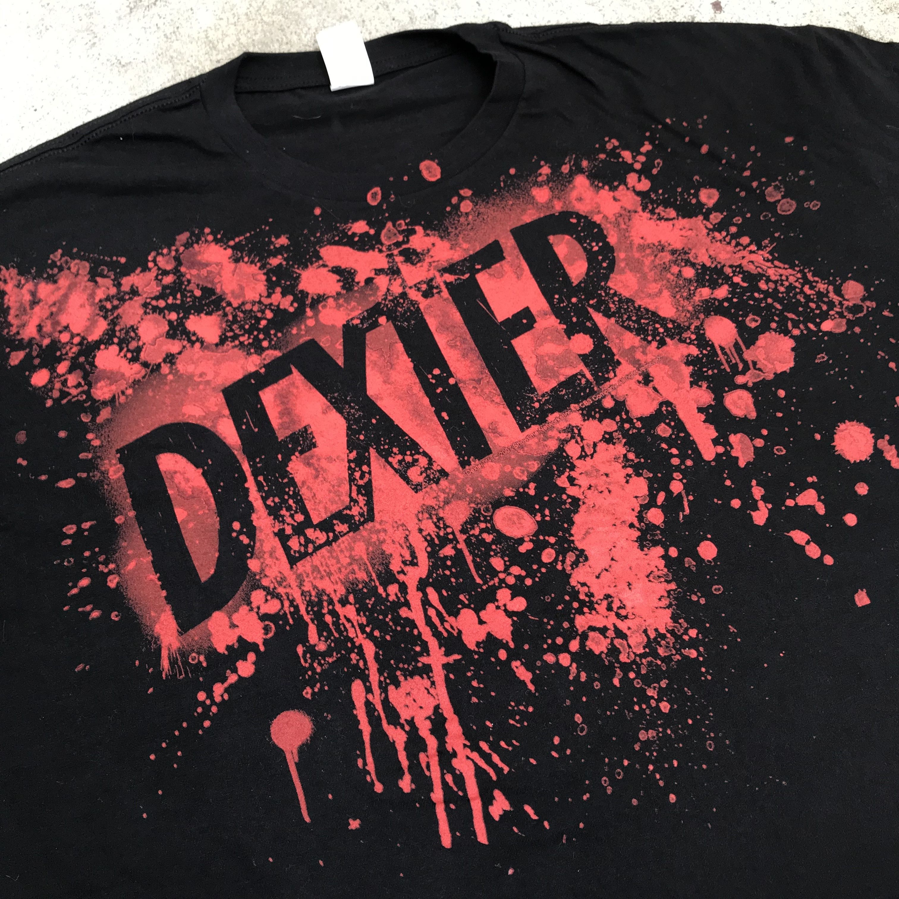 Expert Horror Vintage Y2K Dexter tv series Movie Tee crime drama XL Size US XL / EU 56 / 4 - 1 Thumbnail