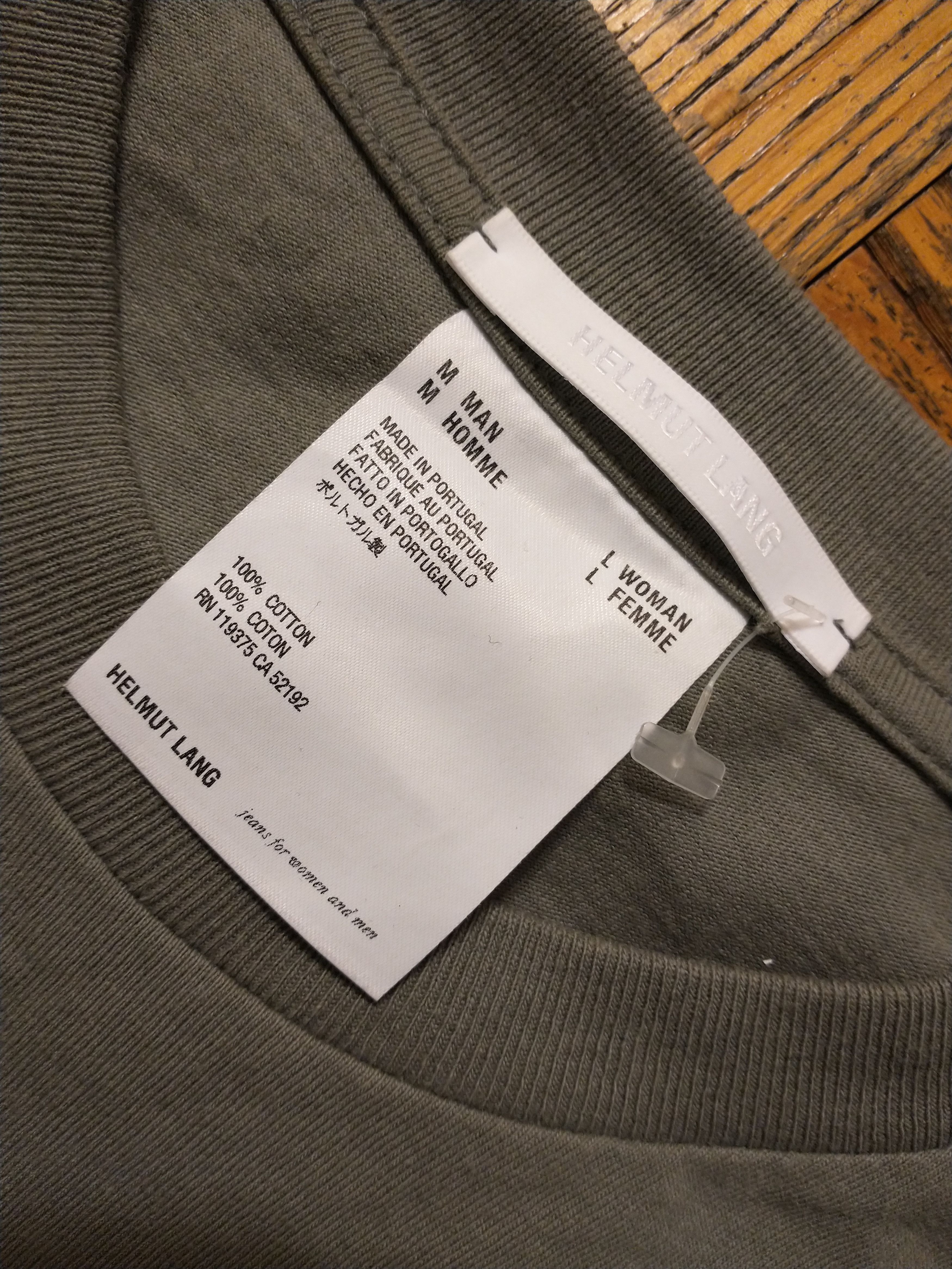 Helmut Lang H. LANG Embroidered crewneck Size US M / EU 48-50 / 2 - 5 Thumbnail