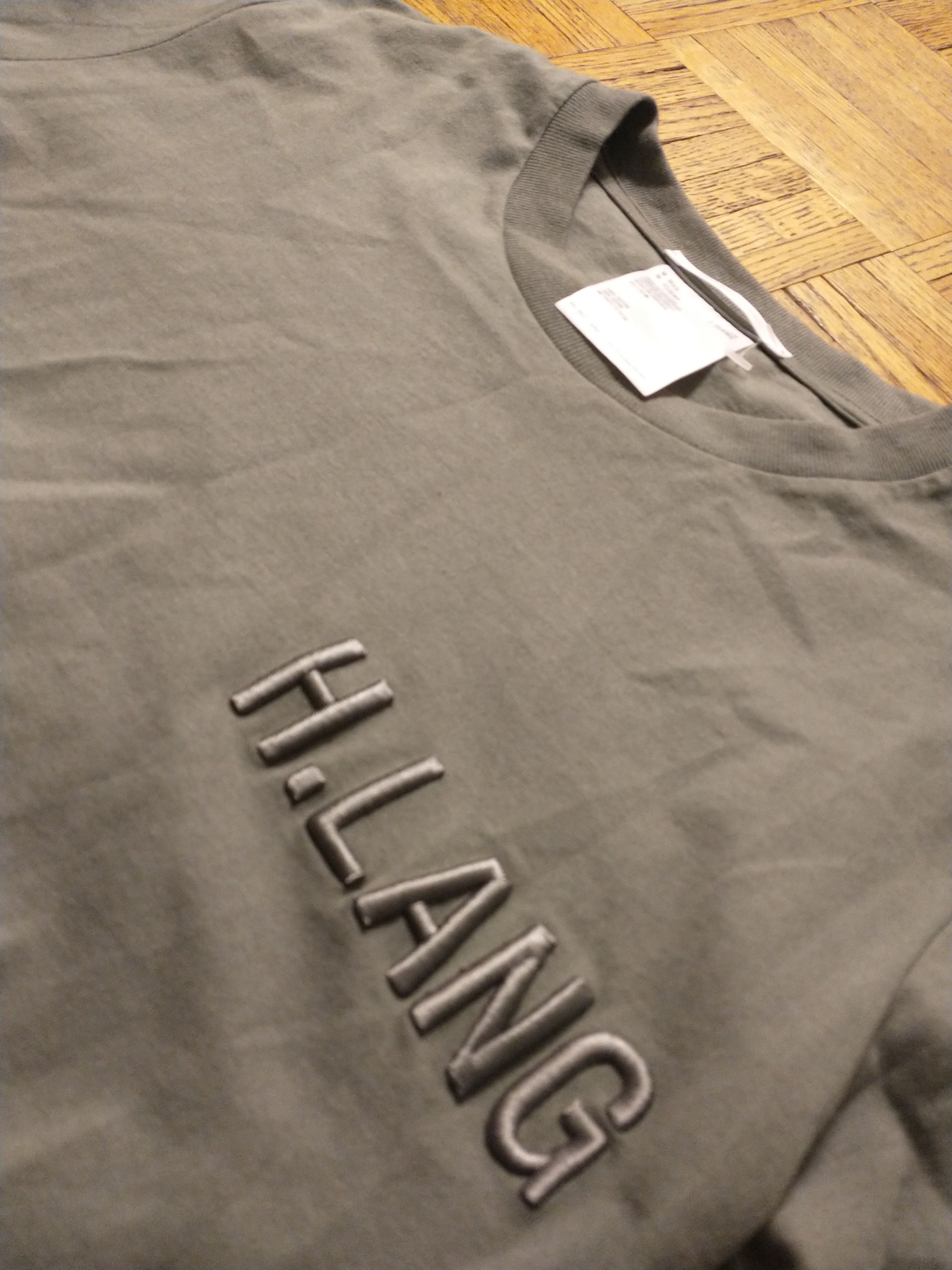 Helmut Lang H. LANG Embroidered crewneck Size US M / EU 48-50 / 2 - 4 Thumbnail