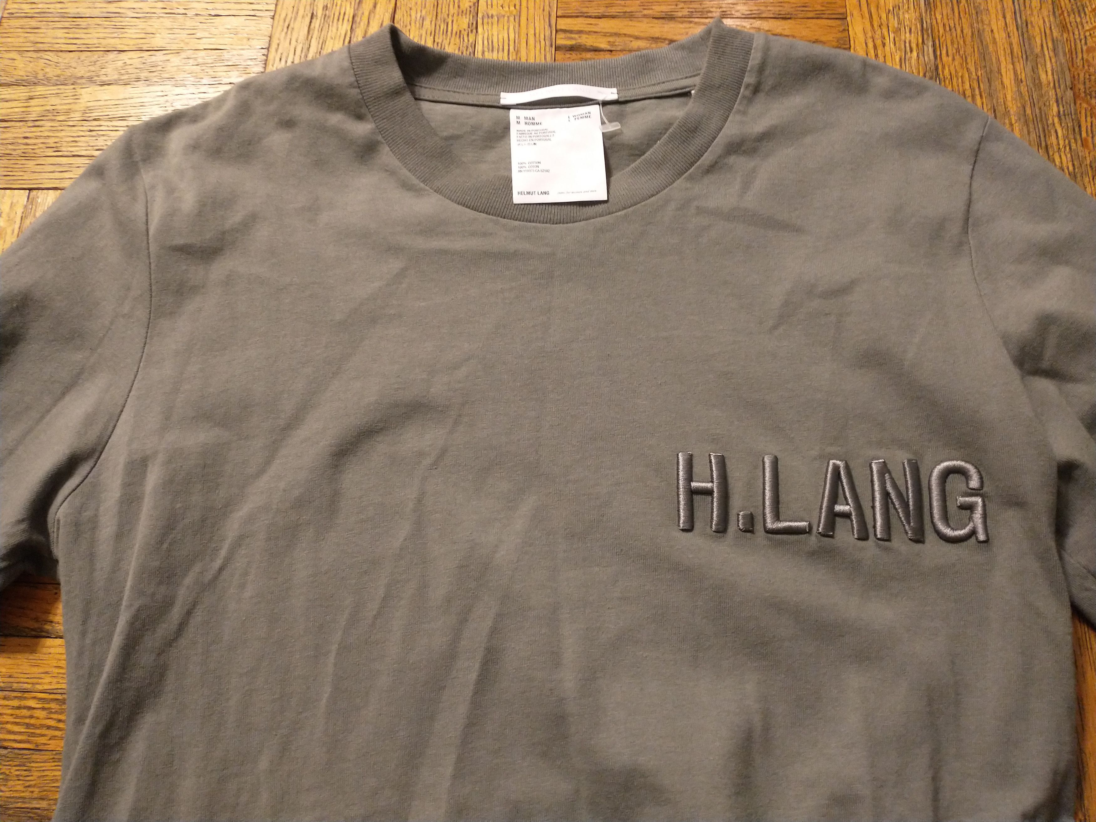 Helmut Lang H. LANG Embroidered crewneck Size US M / EU 48-50 / 2 - 6 Thumbnail