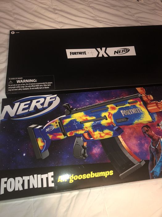 Travis Scott Cactus Jack Fortnite AR-Goosebumps Nerf Elite Dart