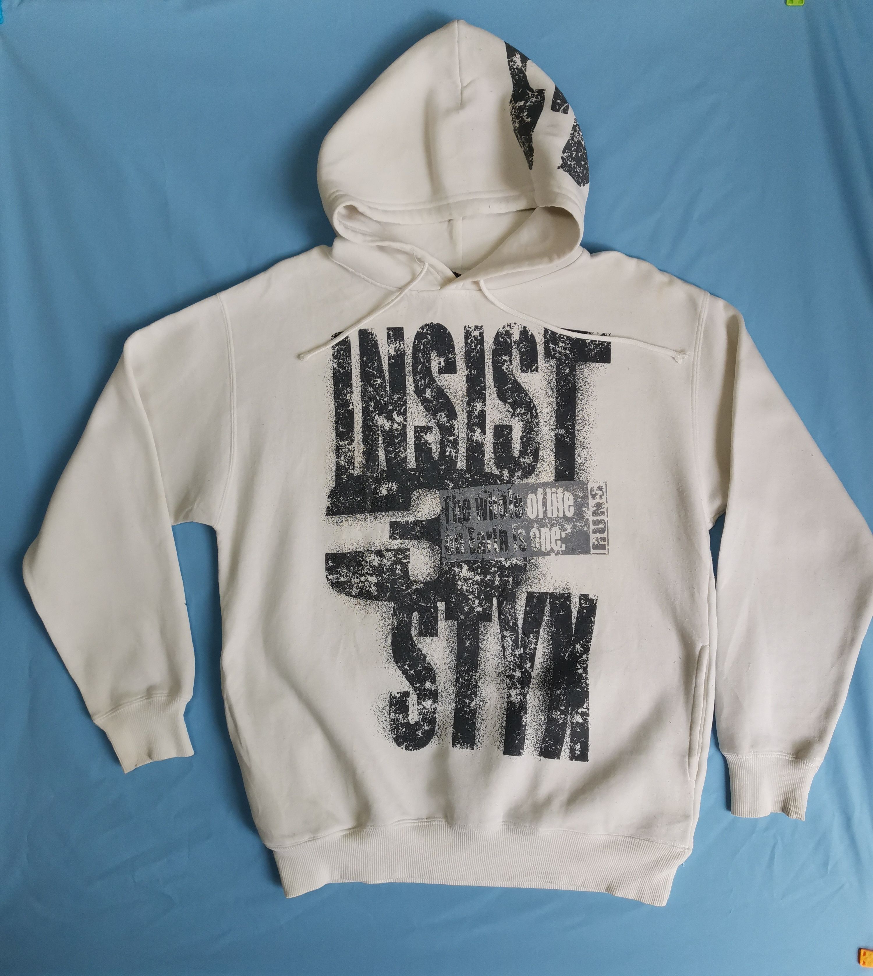 Japanese Brand Rare Insist 3 Styx Big Logo Hoodie Sweatshirts Size US L / EU 52-54 / 3 - 1 Thumbnail