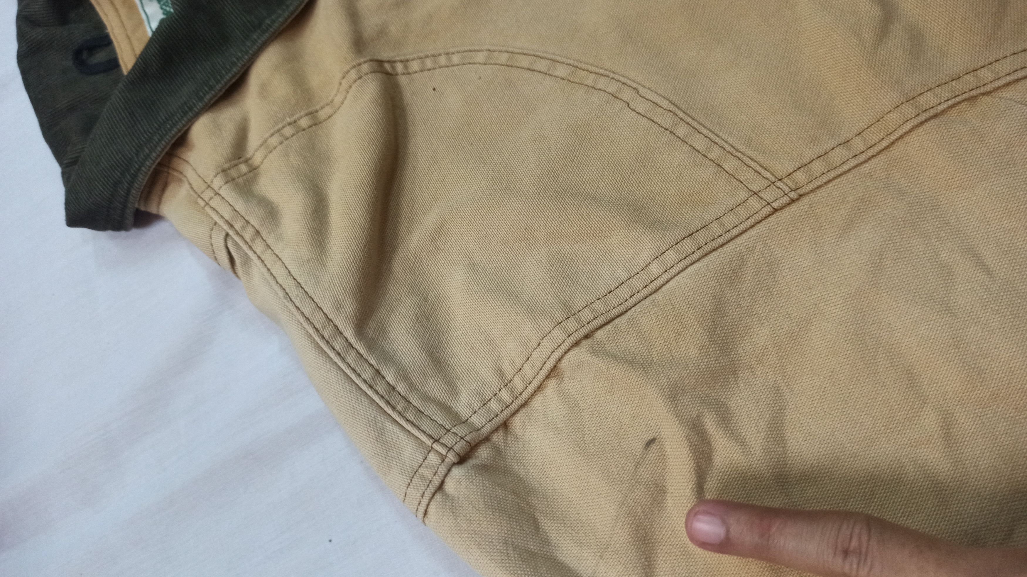 L.L. Bean Vintage LL Bean Made In USA Denim Heavy Jacket Like Jeans Size US XXL / EU 58 / 5 - 7 Thumbnail