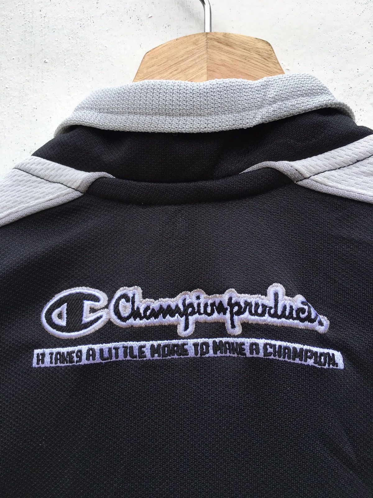 Champion Vintage 90s Champion Sweater Zip Up Size US M / EU 48-50 / 2 - 12 Thumbnail