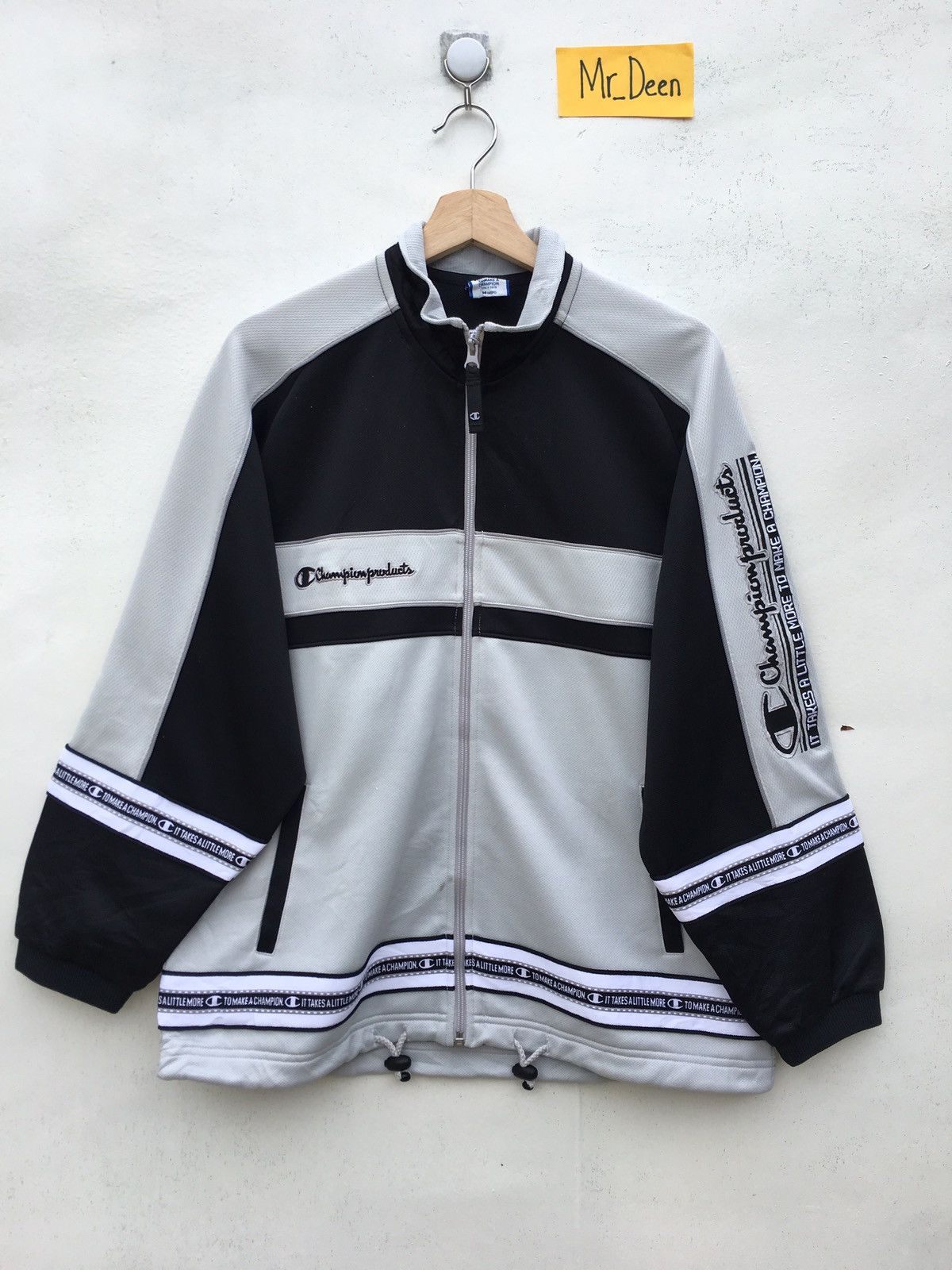 Champion Vintage 90s Champion Sweater Zip Up Size US M / EU 48-50 / 2 - 2 Thumbnail