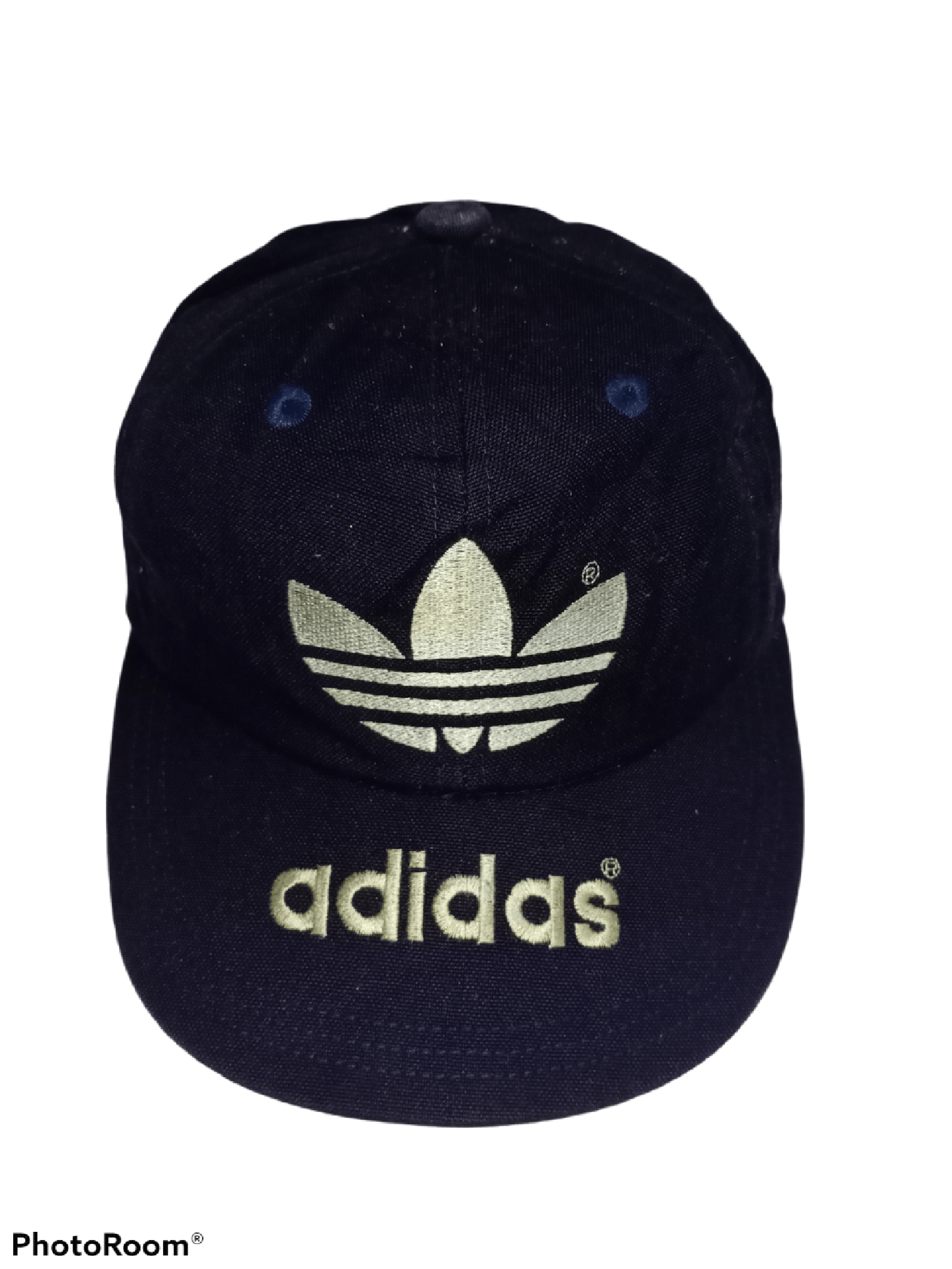 Adidas Descente Vintage Vintage Adidas Trefoil 80s Japan Hat Cap Big Logo Spell Out Grailed