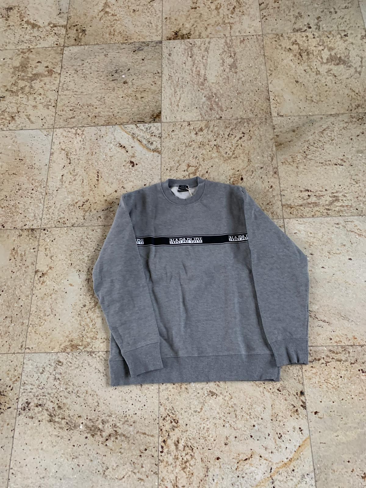 Napapijri Logo Sweater in grey Size US M / EU 48-50 / 2 - 3 Thumbnail