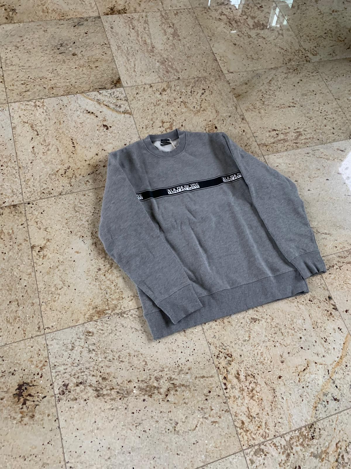 Napapijri Logo Sweater in grey Size US M / EU 48-50 / 2 - 2 Thumbnail