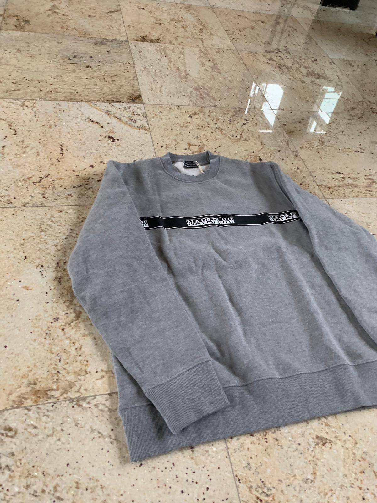 Napapijri Logo Sweater in grey Size US M / EU 48-50 / 2 - 9 Thumbnail