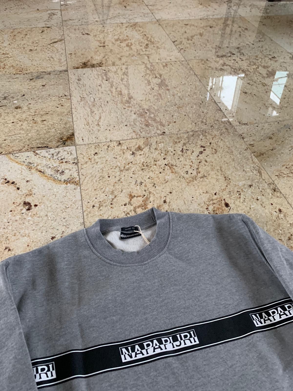 Napapijri Logo Sweater in grey Size US M / EU 48-50 / 2 - 7 Thumbnail