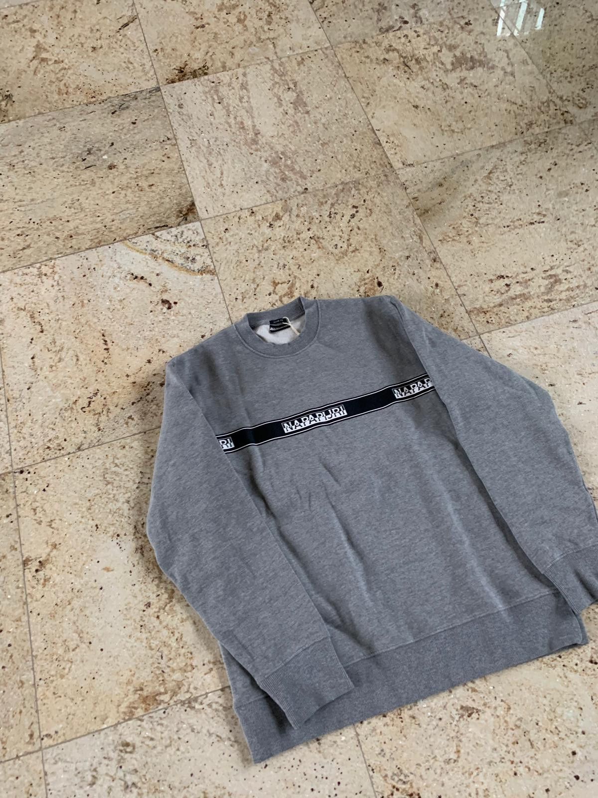 Napapijri Logo Sweater in grey Size US M / EU 48-50 / 2 - 5 Thumbnail