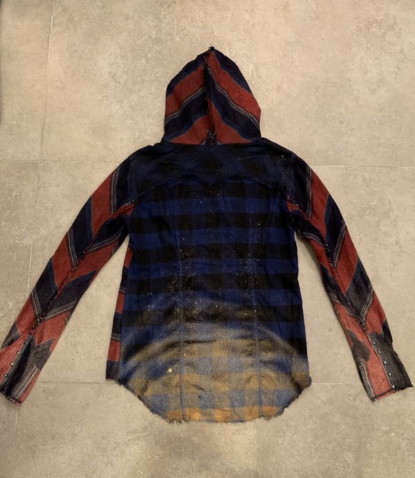 Le Grande Bleu (L.G.B.) LE GRAND BLEU DYED CHECK SHIRT | Grailed