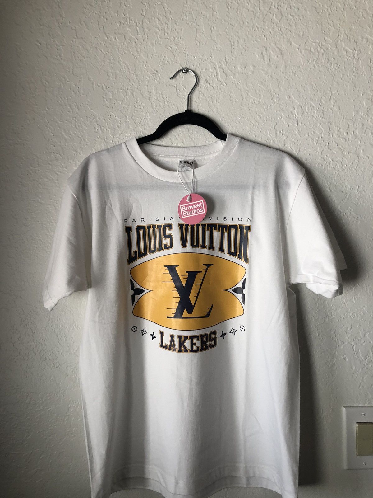 Bravest Studios Lakers x Louis Vuitton shirt in