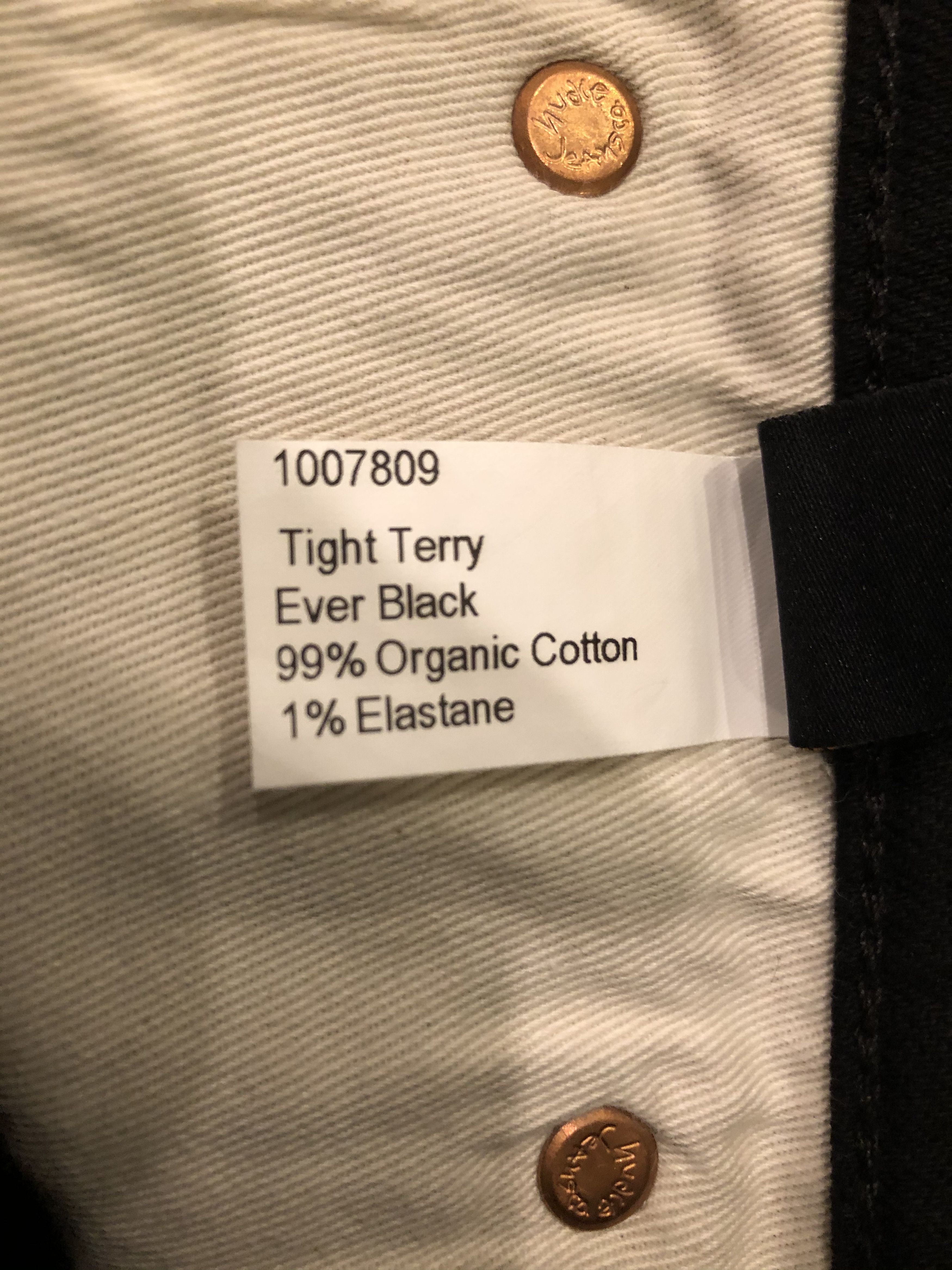 Nudie Jeans Tight Terry Stretch W31/L30 Size US 31 - 8 Thumbnail