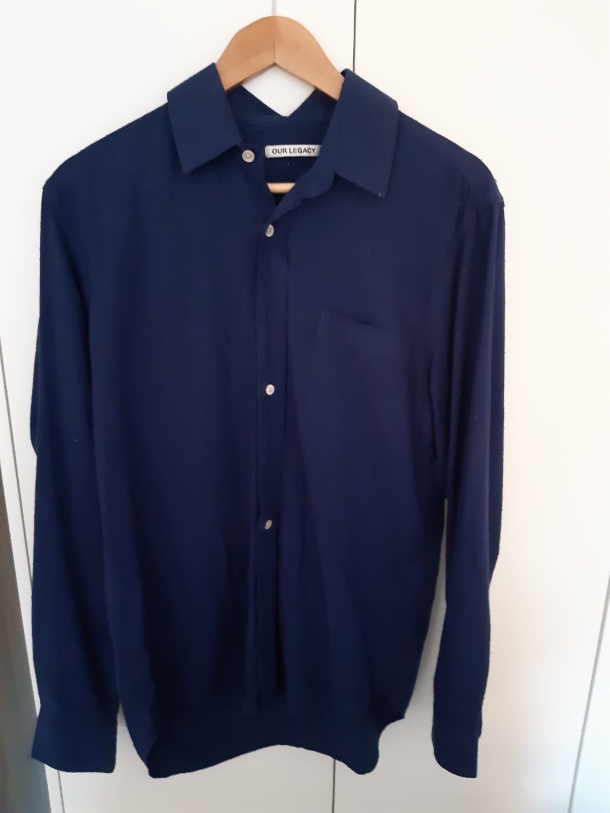 Our Legacy Classic Shirt Blue (46) Size US S / EU 44-46 / 1 - 2 Thumbnail