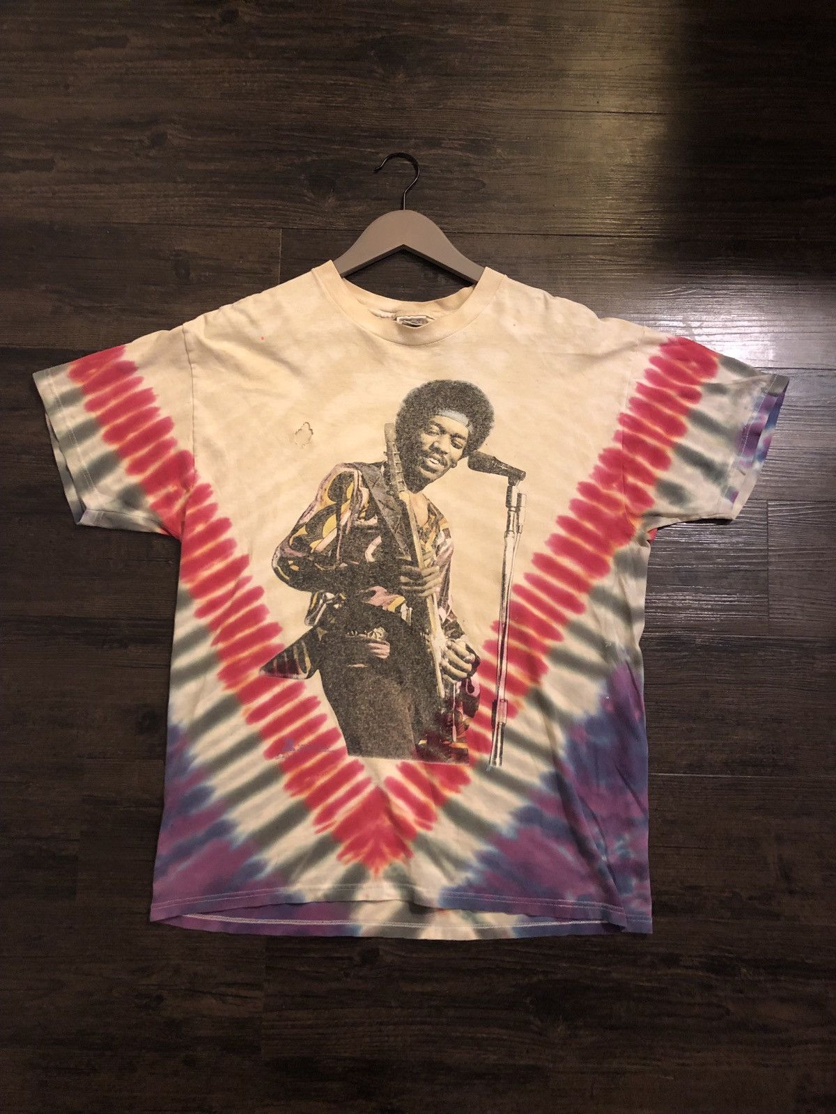 Vintage Jimi Hendrix Tie Dye Shirt | Grailed