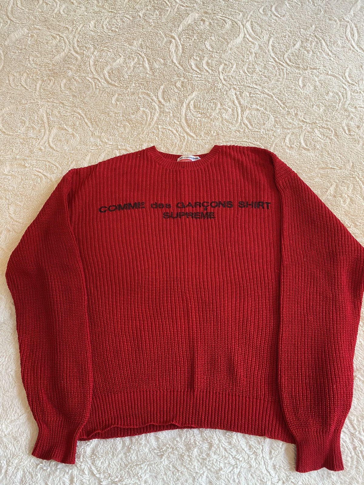 Supreme Supreme x CDG SHIRT Sweater | Grailed
