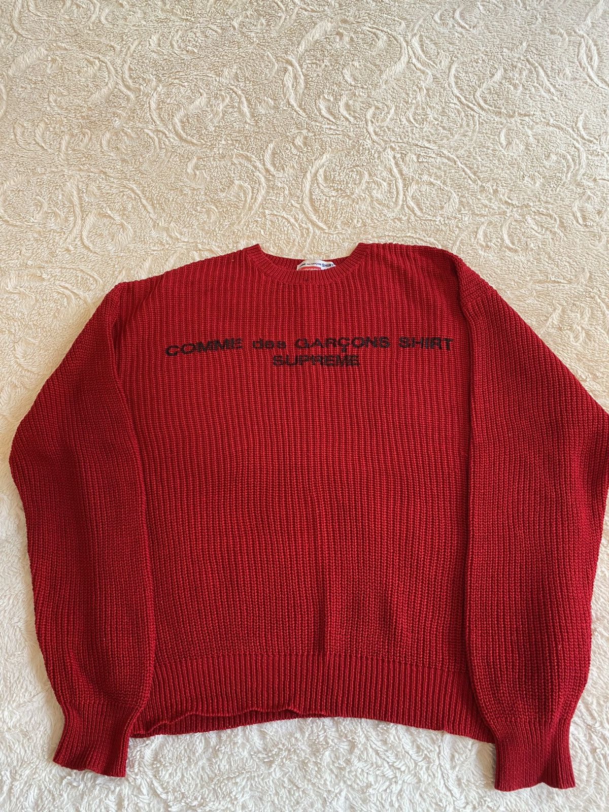 Comme des Garcons × Supreme Supreme x CDG SHIRT Sweater | Grailed 