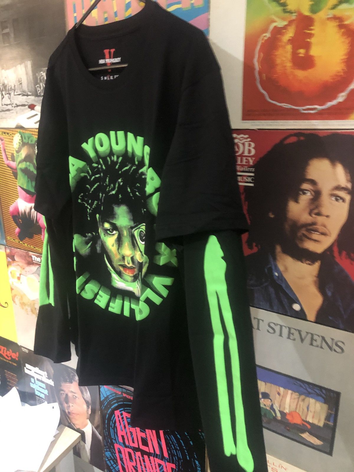 Vlone NBA youngboy X Vlone Cross Roads Skeleton Longsleeve Size US L / EU 52-54 / 3 - 3 Thumbnail
