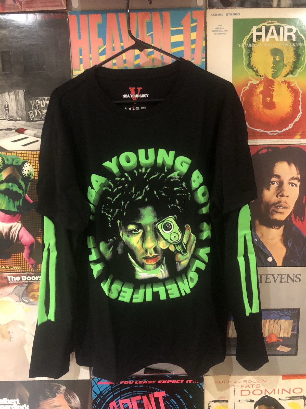 Vlone NBA youngboy X Vlone Cross Roads Skeleton Longsleeve Size US L / EU 52-54 / 3 - 1 Thumbnail