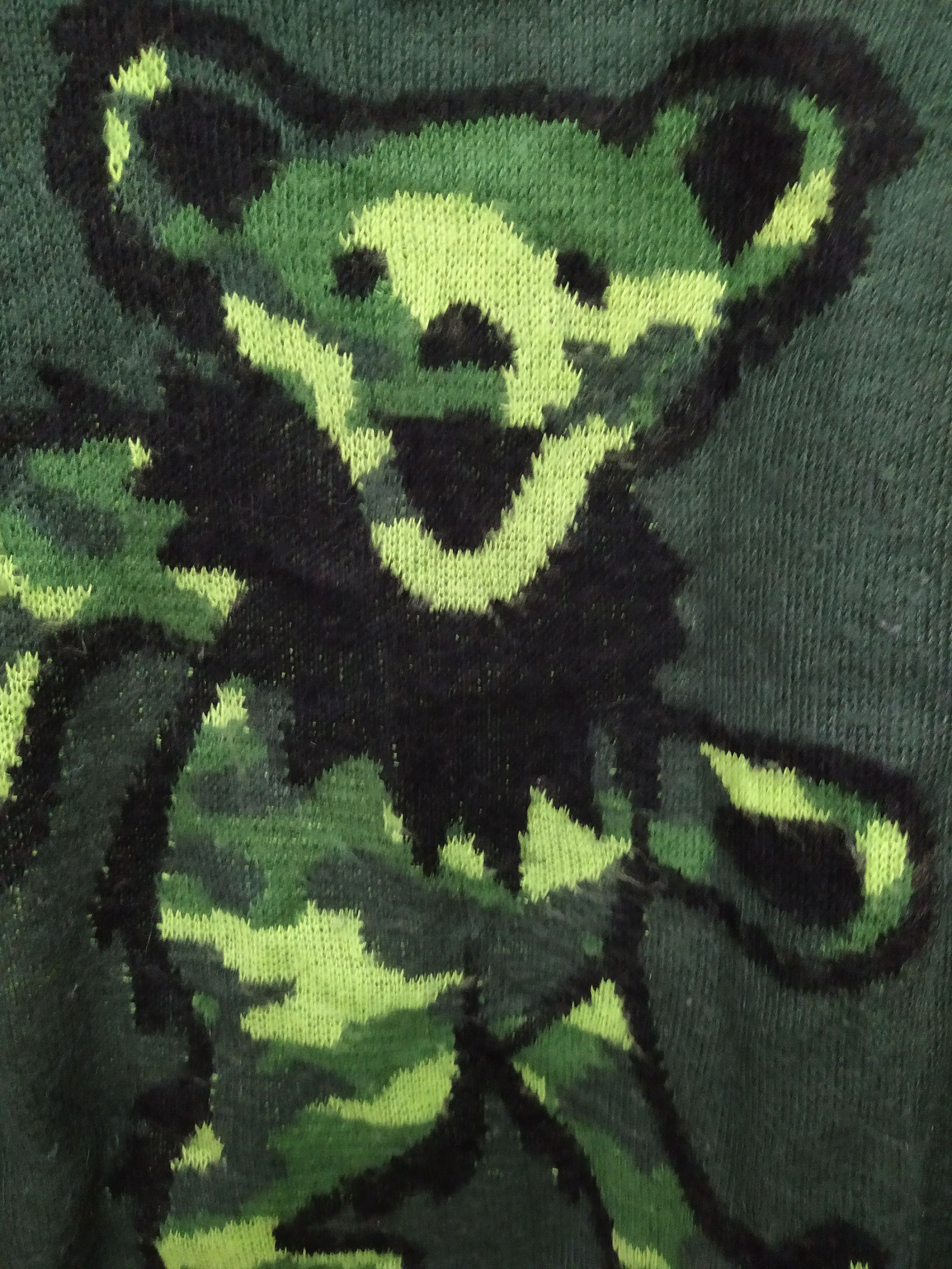 Grateful Dead × Vintage GRATEFUL DEAD BIG BEAR KNITWEAR SWEATER (B748) Size US L / EU 52-54 / 3 - 2 Thumbnail