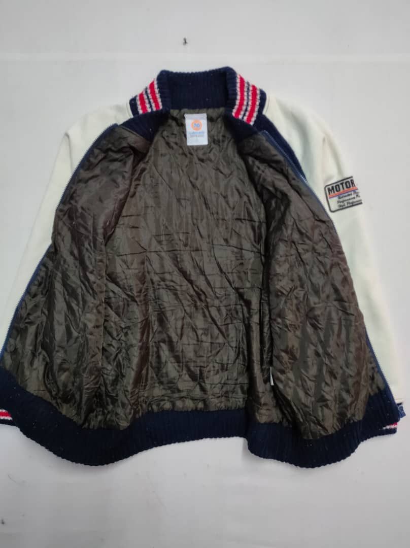 Sports Specialties Vintage 76 Lubricant Knit wool Varsity Jacket Embroidered Size US L / EU 52-54 / 3 - 7 Thumbnail