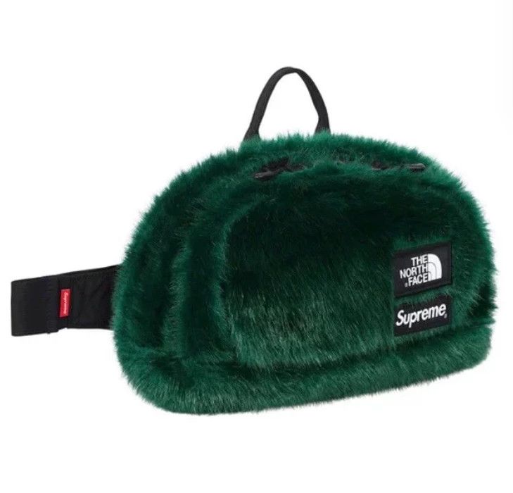 Supreme Supreme/The North Face Faux Fur Waist Bag | Grailed