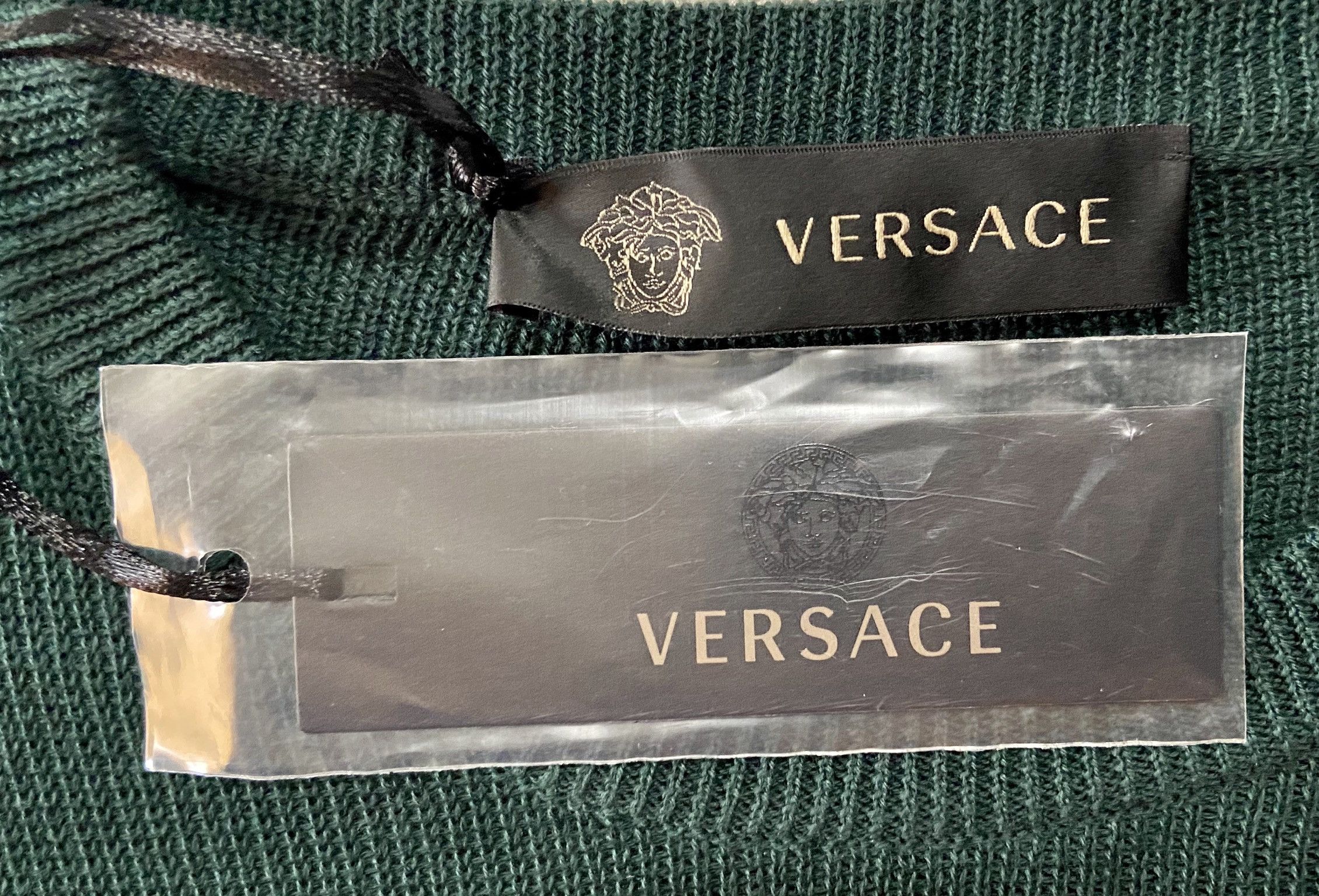 Versace NWT MENS NASTRO VERSACE SLIM FIT SWEATER M/ IT 48 Size US M / EU 48-50 / 2 - 4 Thumbnail
